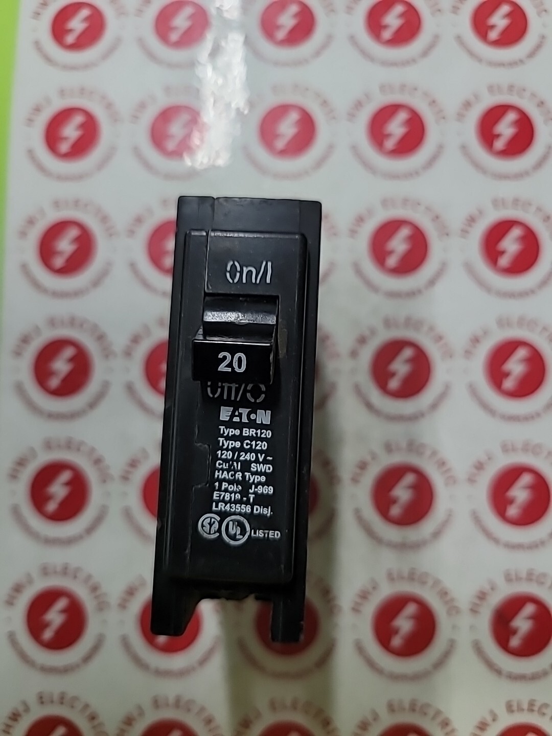 Eaton BR120 20 Amp I Pole Circuit Breaker Challenger Cutler-Hammer C120