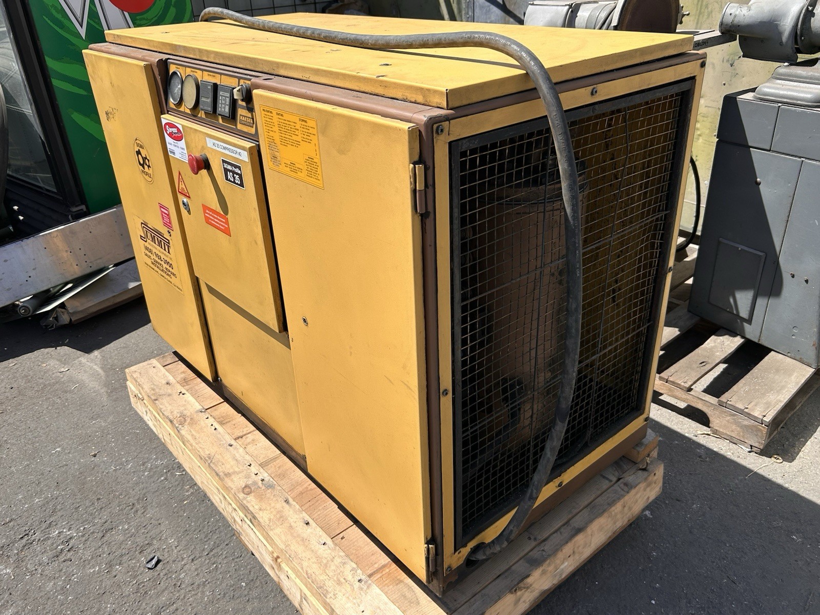 Kaeser Sigma Profile AS 35 Rotary Screw Air Compressor 35 HP