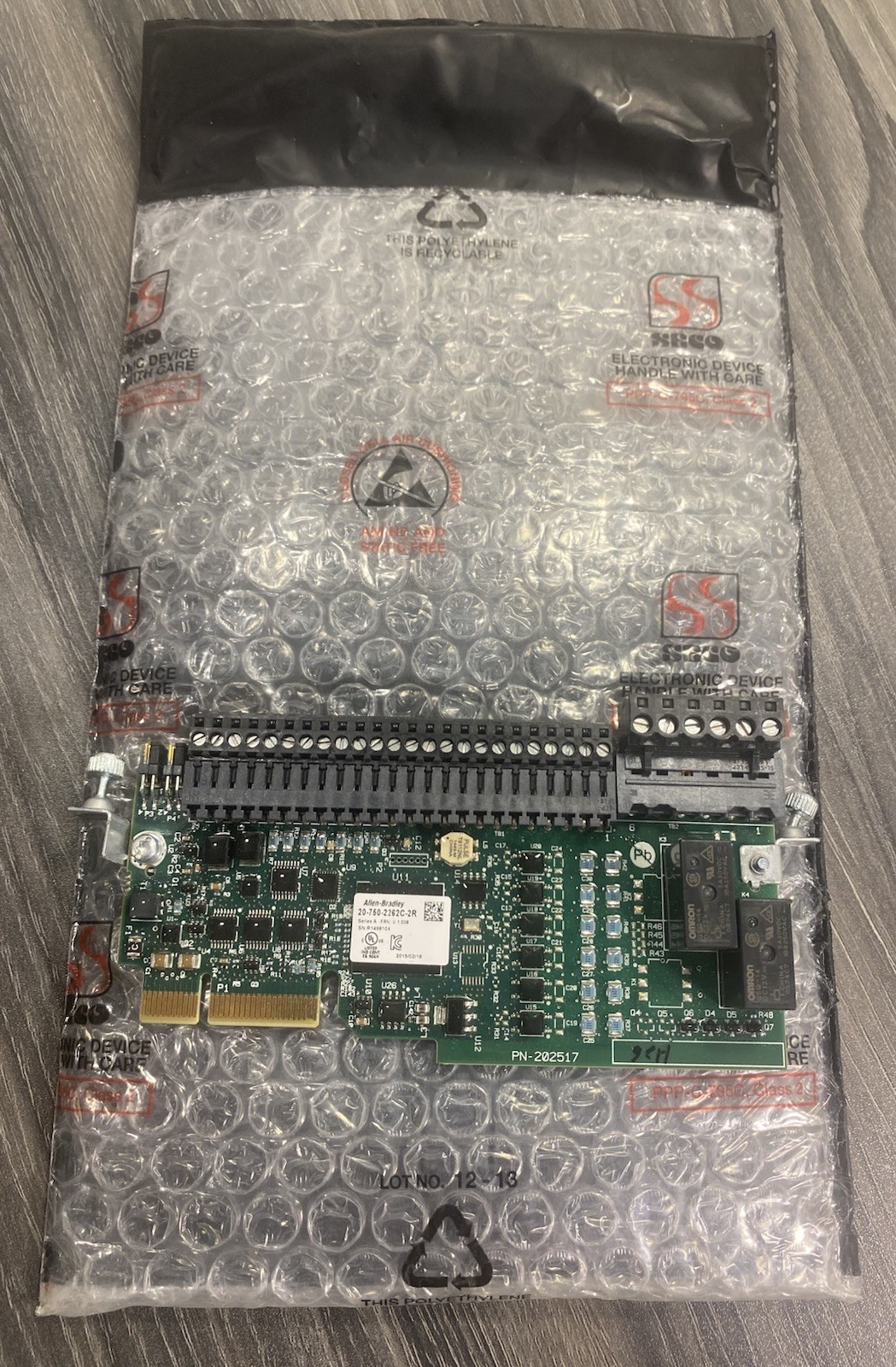 Allen Bradley 20-750-2262C-2R Series A PowerFlex 750 24V I/O Module – USA