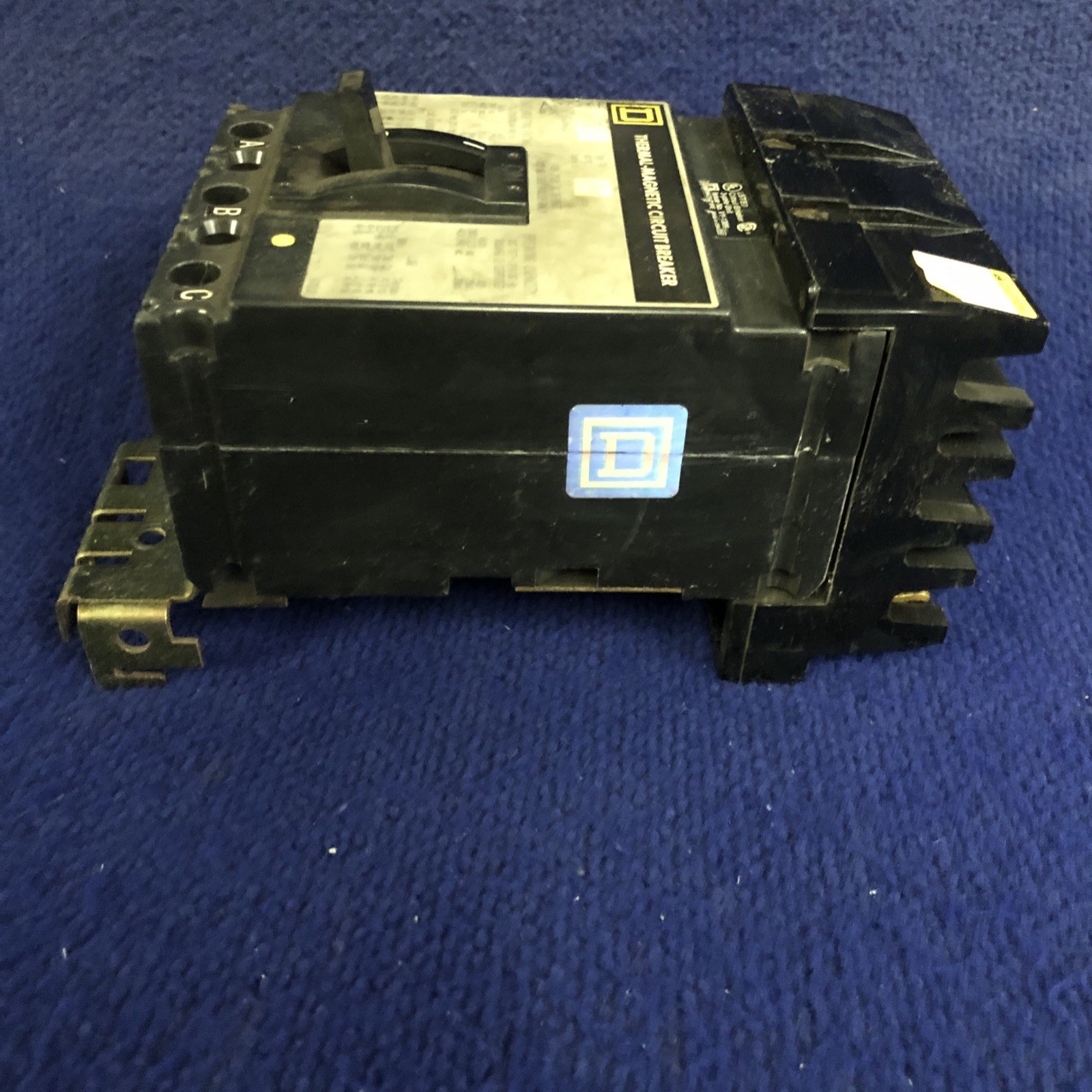 Square D FH36015 15A 600V 3Pole ILine Circuit Breaker