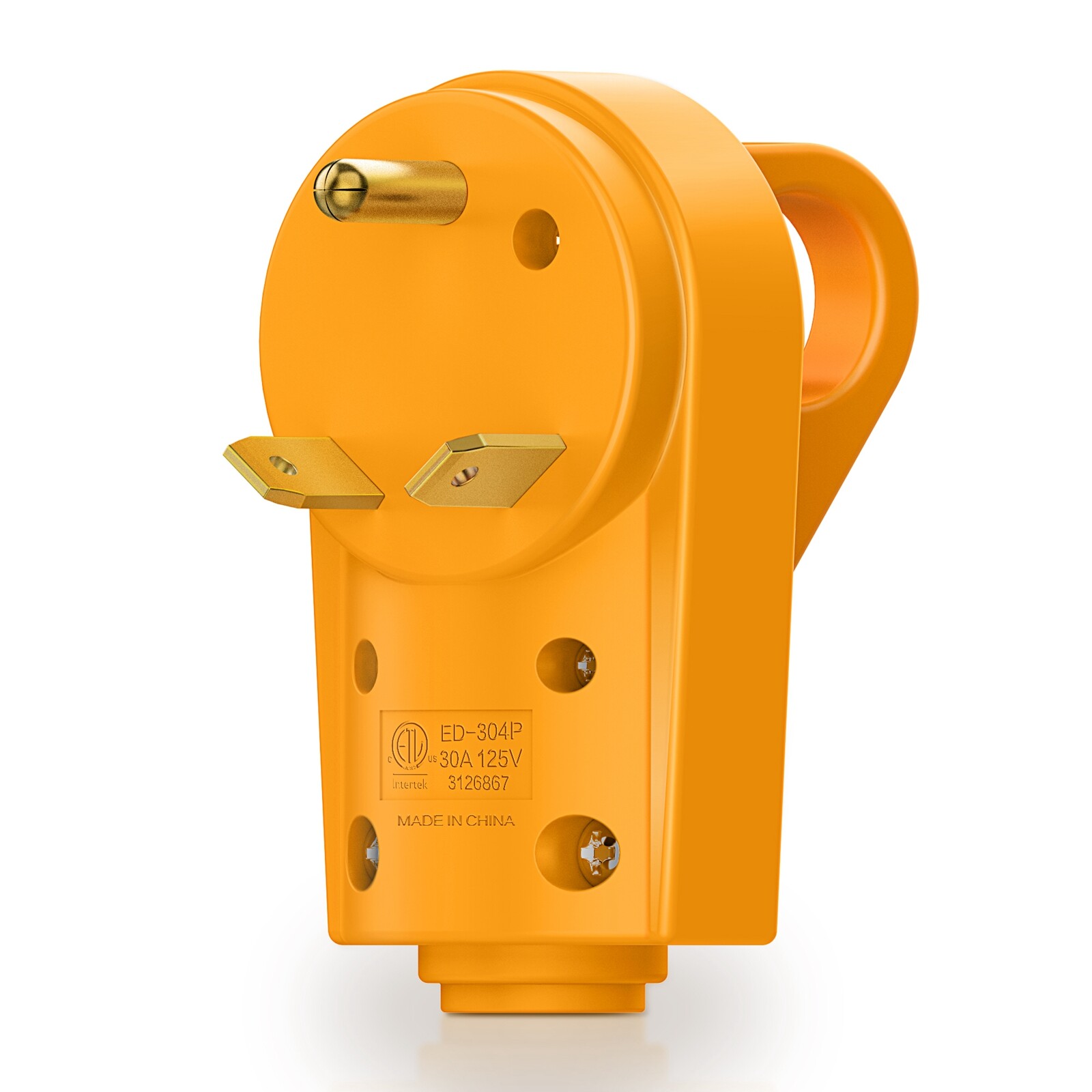 RV 30A/50A Receptacle Plug Male/Female Power Cord End Electrical Relacement 125V