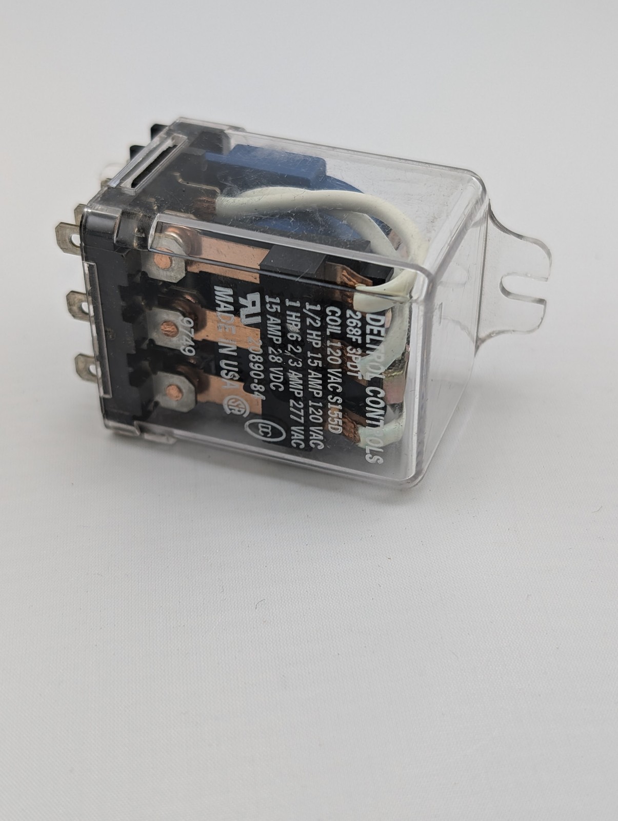 Deltrol Control General Purpose Relay 3PDT 120 Volt AC Coil (R-100)