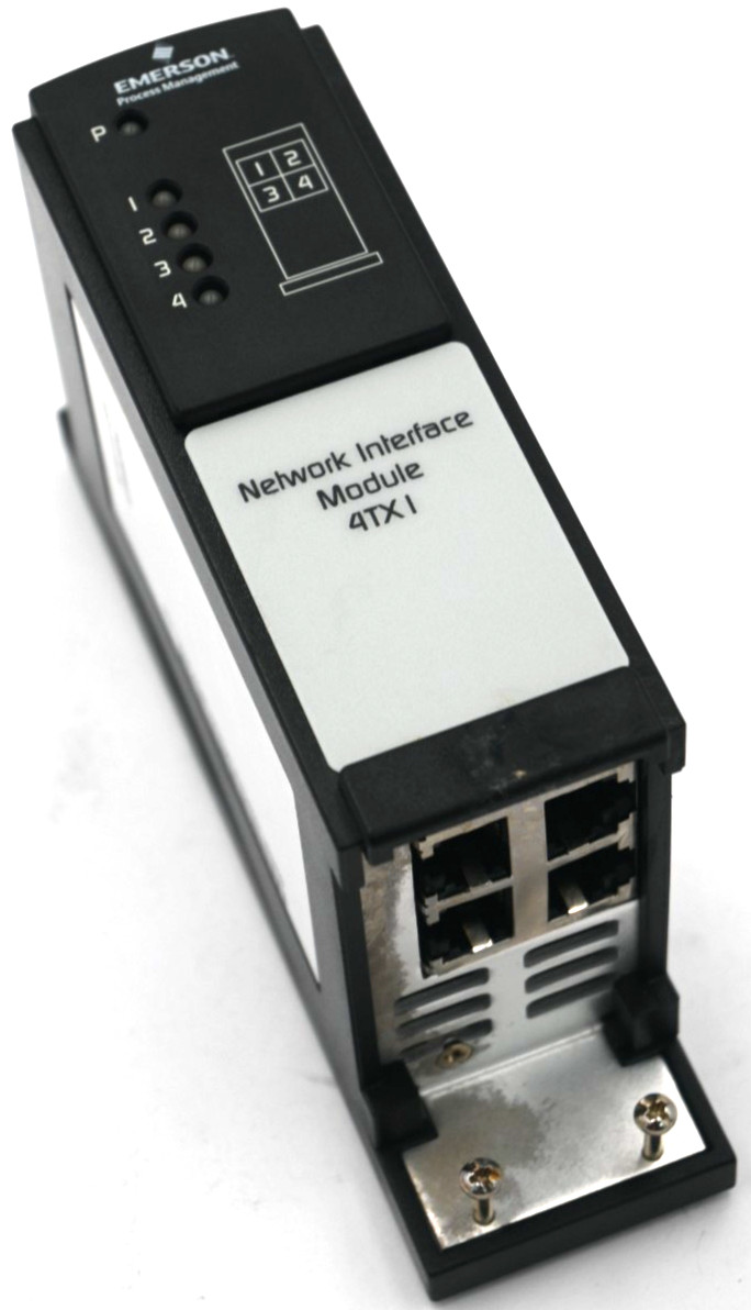 EMERSON DeltaV MD2-4TX1-ES SWITCH INTERFACE MODULE KJ1611X1-ED2 12P4462X042