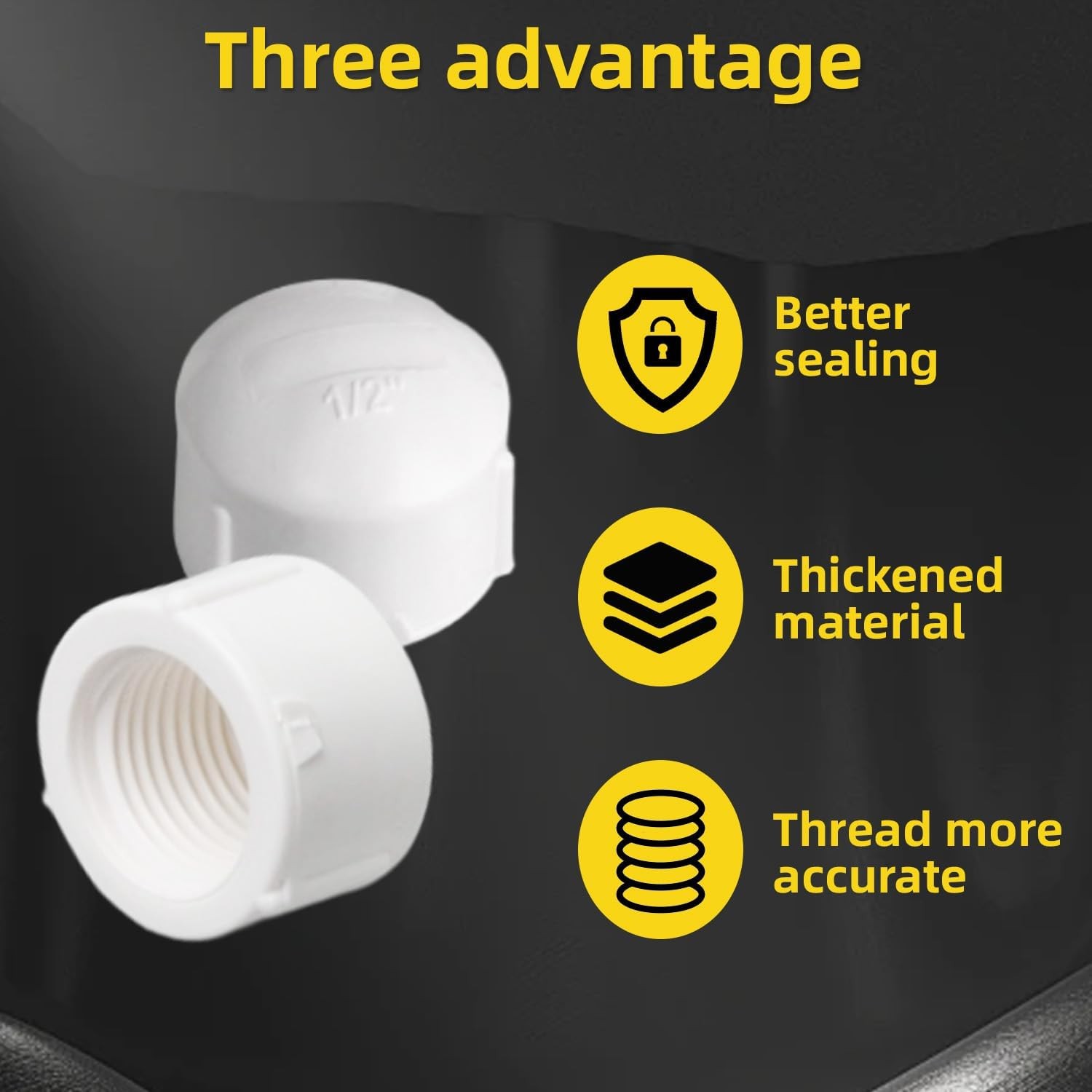 6 PCS Racing fuel jug hose Cap – Fo Color: white 6pcs racing fuel jug hose Cap
