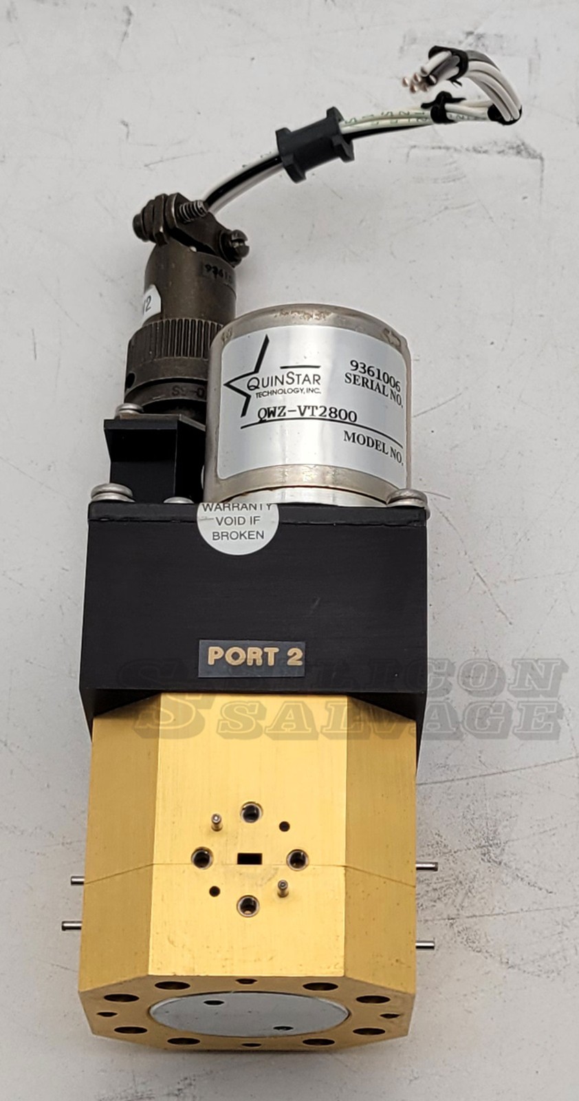 Quinstar QWZ-VT2800 Electromechanical Waveguide Switch WR15 V-Band
