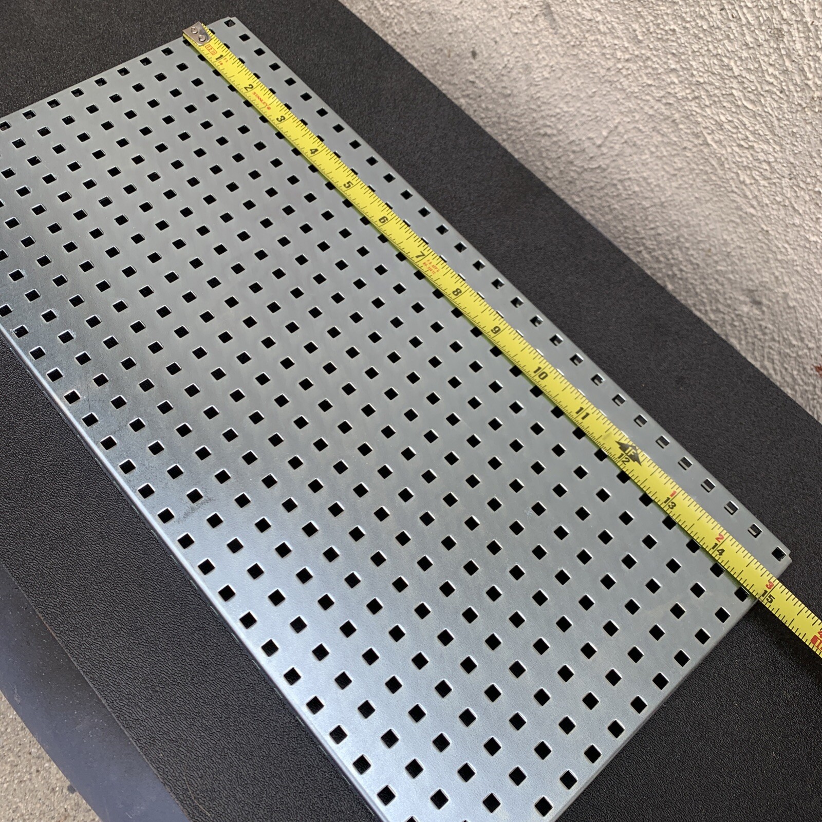 15×7 1/2 Inch Mounting Plate Galvanized Steel.brand New Item