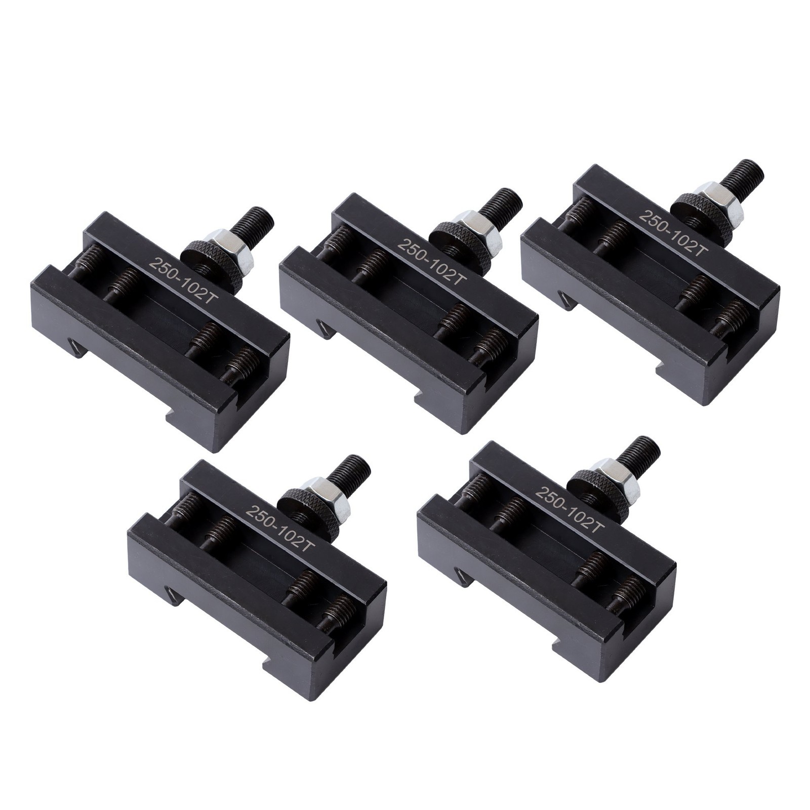 5pcs AXA 250-102XL Tool Holders 5/8″ Oversize Rapid Swap Turning Facing