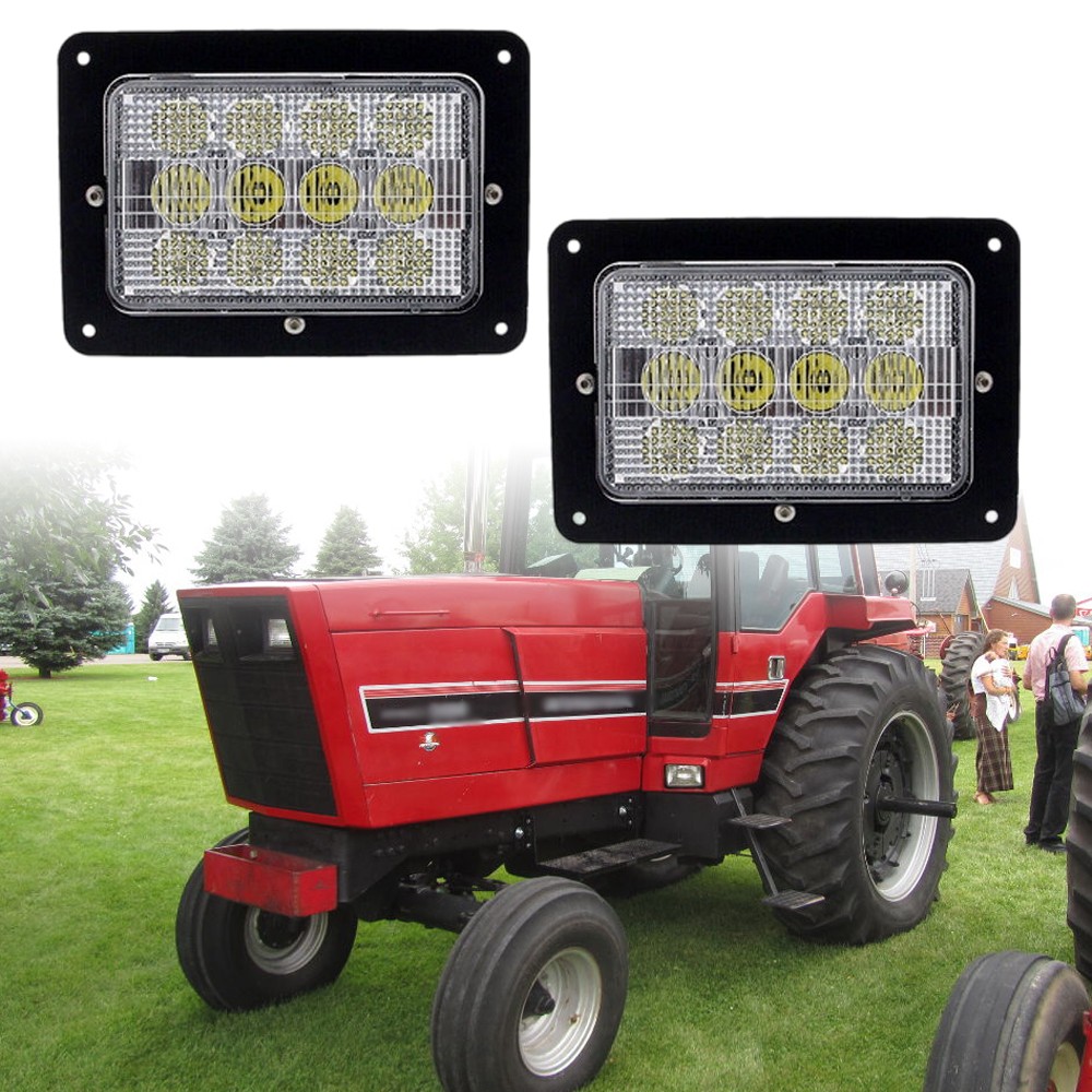 LED Work Lights Kit For Case IH 3088,3288,3488,3688,5088,5288,5488 Tractors+