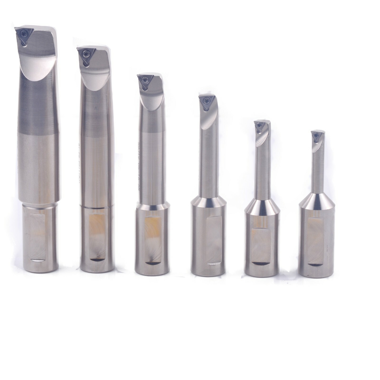 NEW CAT4 3INCH BORING HEAD SET WITH 6 INDEXABLE BORING BAR AND 6 CARBIDE INSERTS