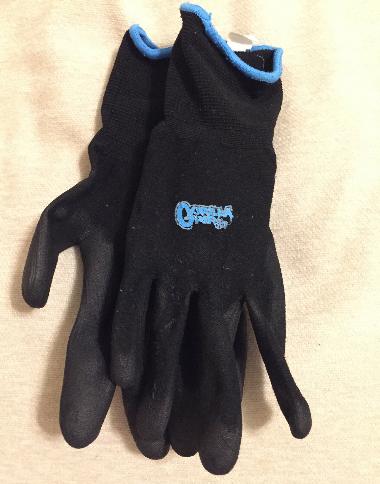 10-Pair Grease Monkey Gorilla Grip Mechanic Maximum Gripping Gloves – Large