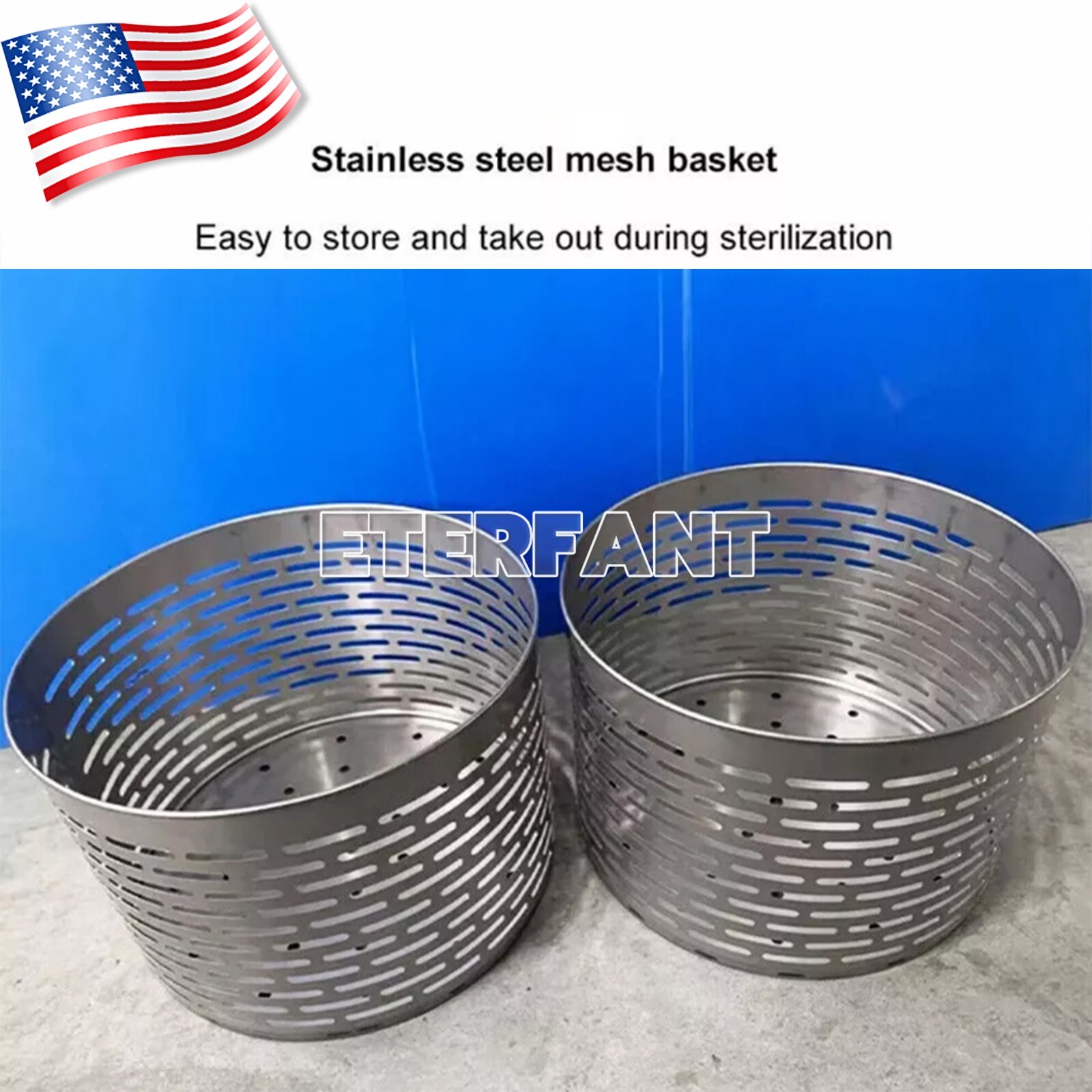 ETERFANT 24/28/35L Dental Medical High Pressure Steam Sterilizer Autoclave US