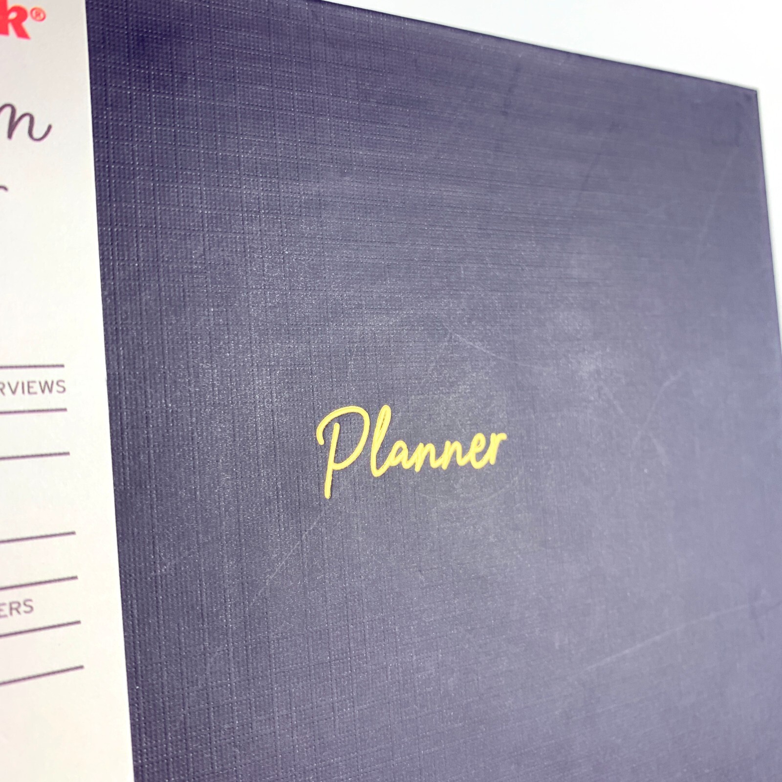Pembrook Premium Spiral Bound Planner No Date Weekly Monthly Ribbon Bookmark 160