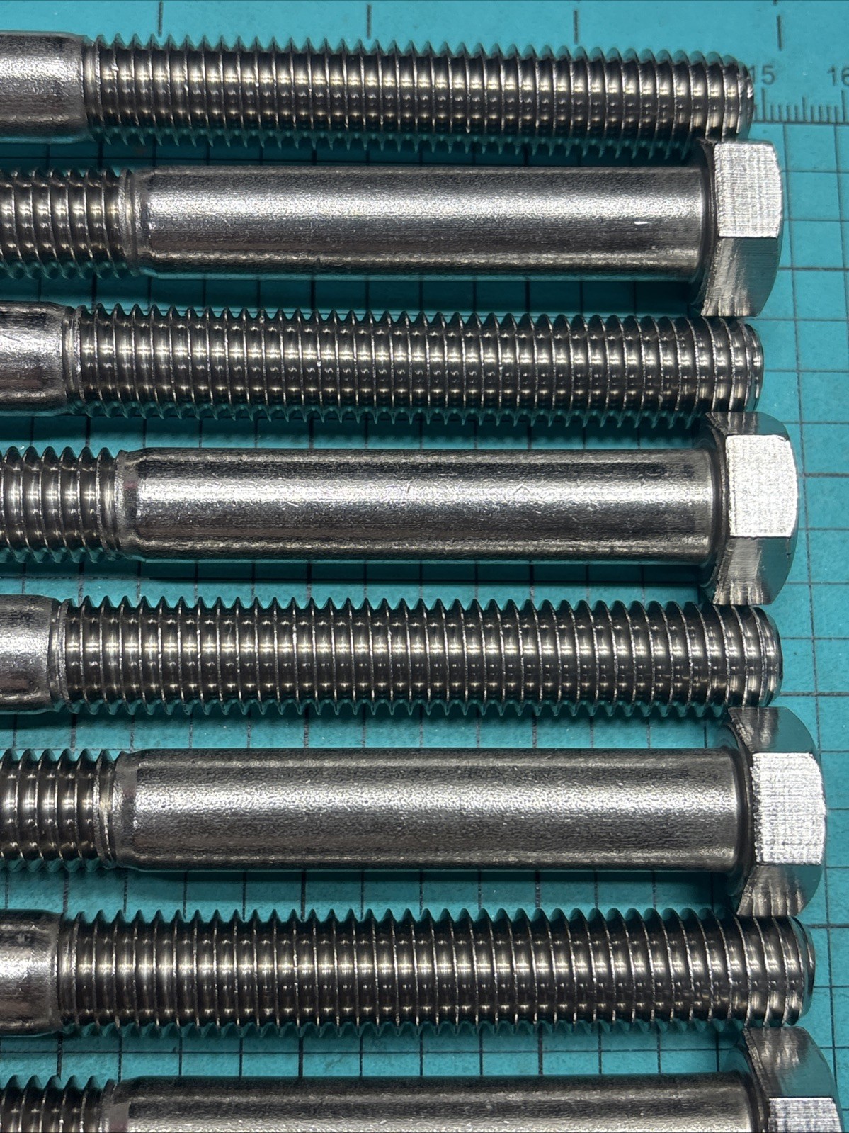 12- 1/2-13 X 5 1/2” Hex Head Cap Screw, 18-8 Stainless Steel, Partial Thread
