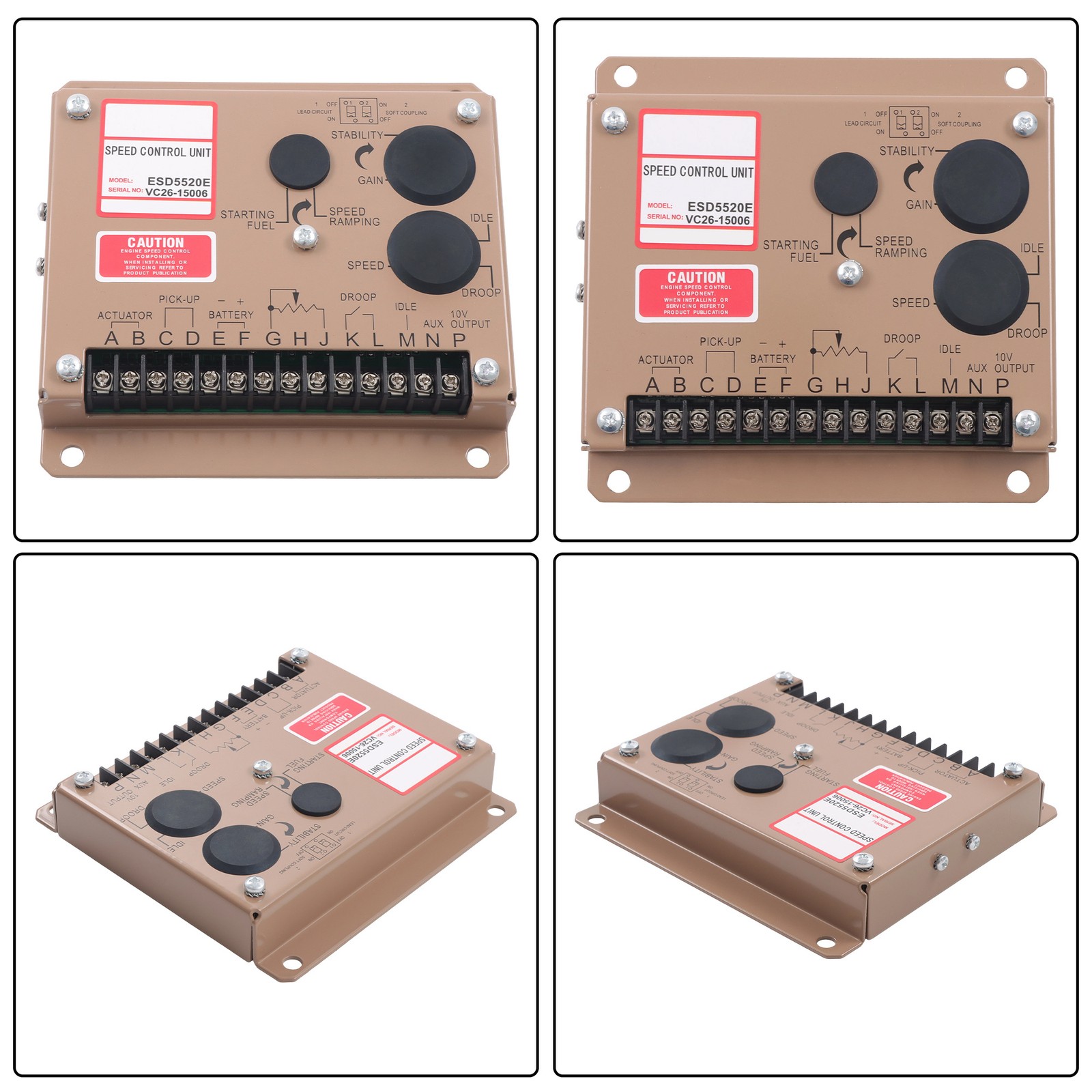ESD5520E Engine Speed Governor Controller for Generator Set Control