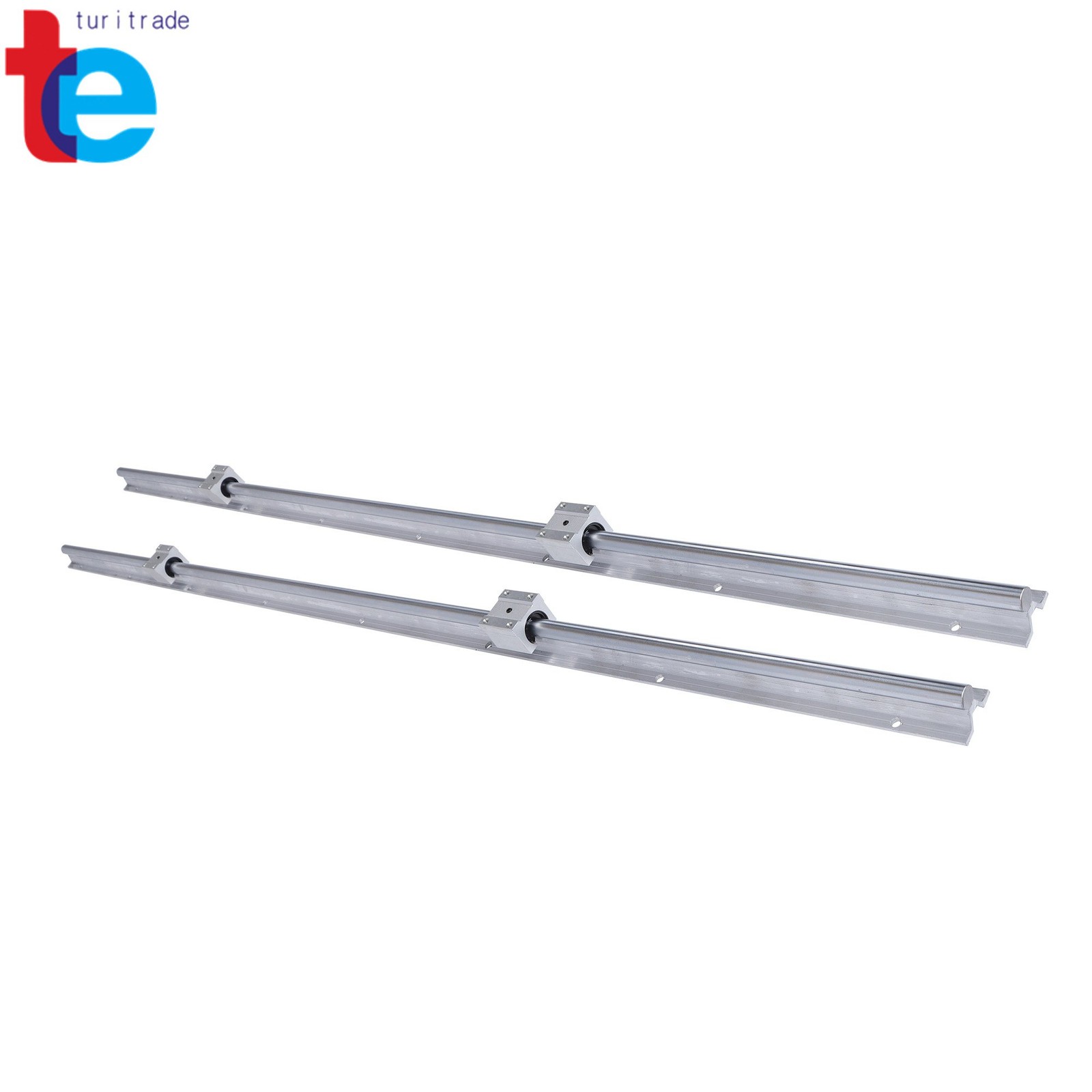 Precision SBR16 1500mm Guide Rails + 4 Carriages CNC Machine Parts