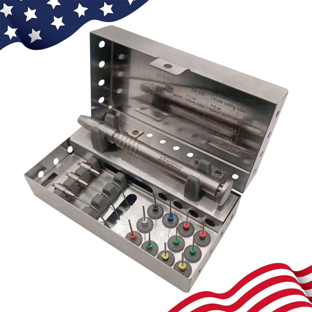 Dental Root Canal File Extractor Endo Broken Files Removal System Holder Tools