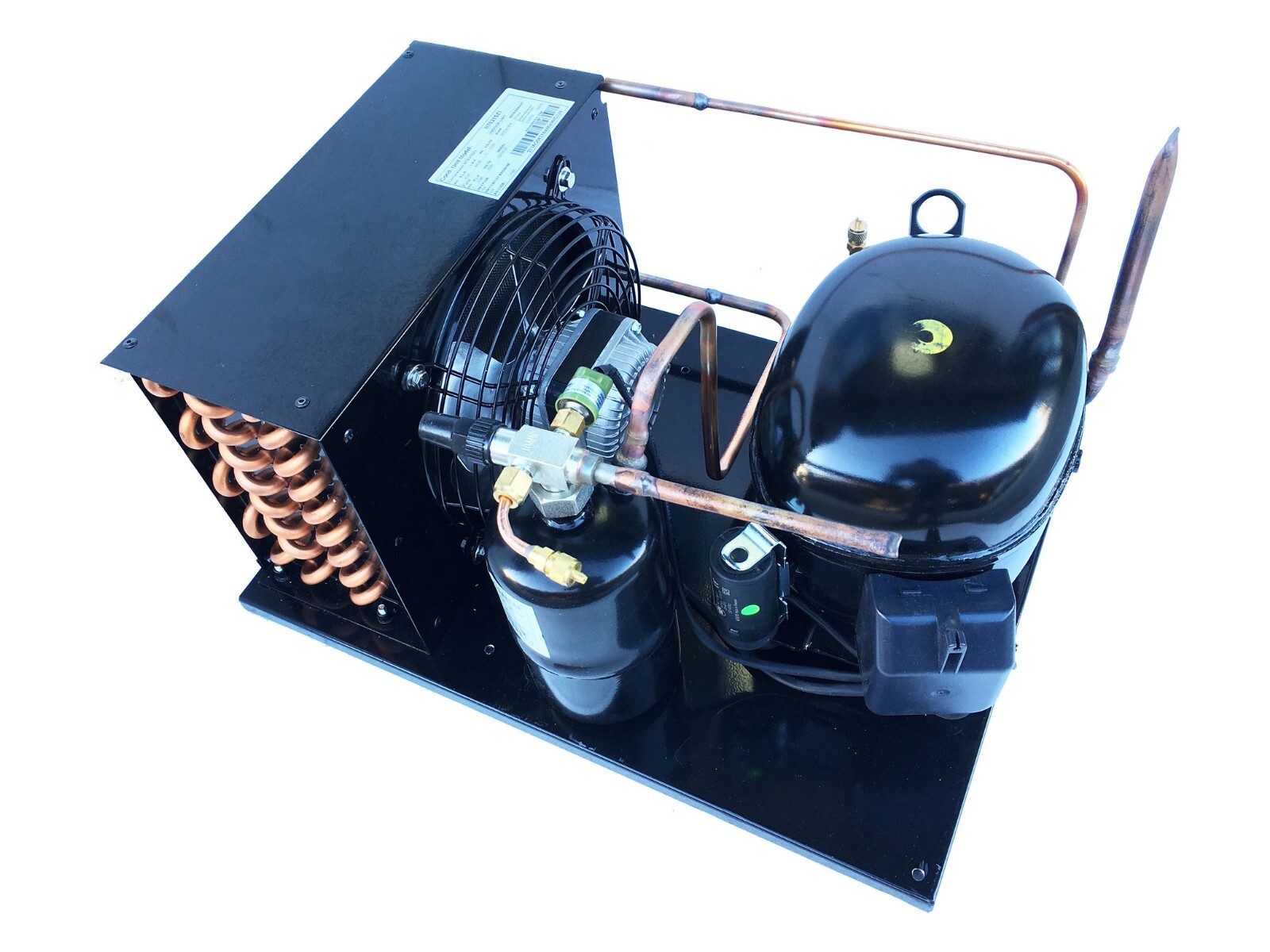 Embraco NT6215Z Outdoor Condensing Unit, 1/2HP, High Temp, R134a, 115V
