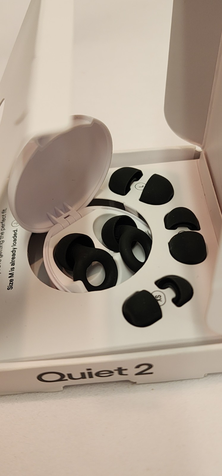 Loop Quiet 2 Earplugs Black – New Open Box