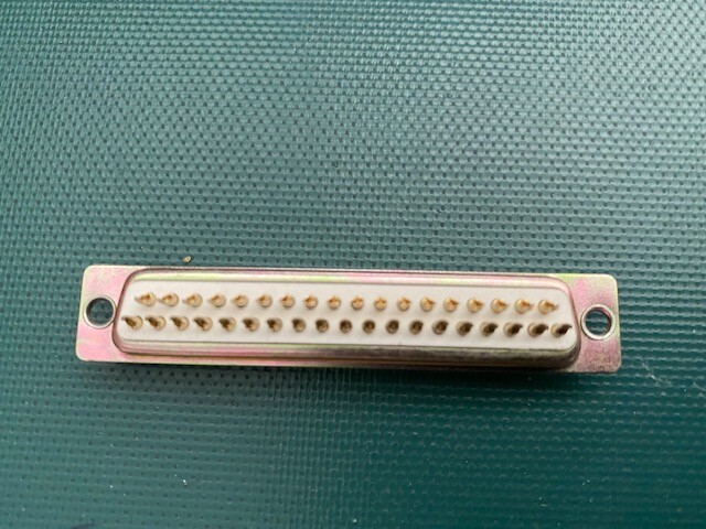 D-SUB DB37 37 Pin Female Solder Cup Connector
