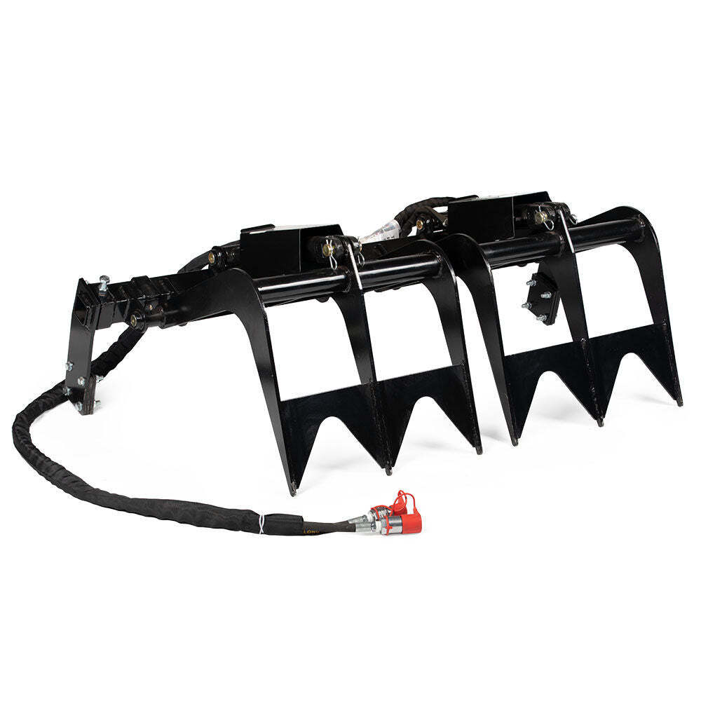 Titan Attachments Dual Adjustable 60″-72″ Bolt-on Grapple Attachment