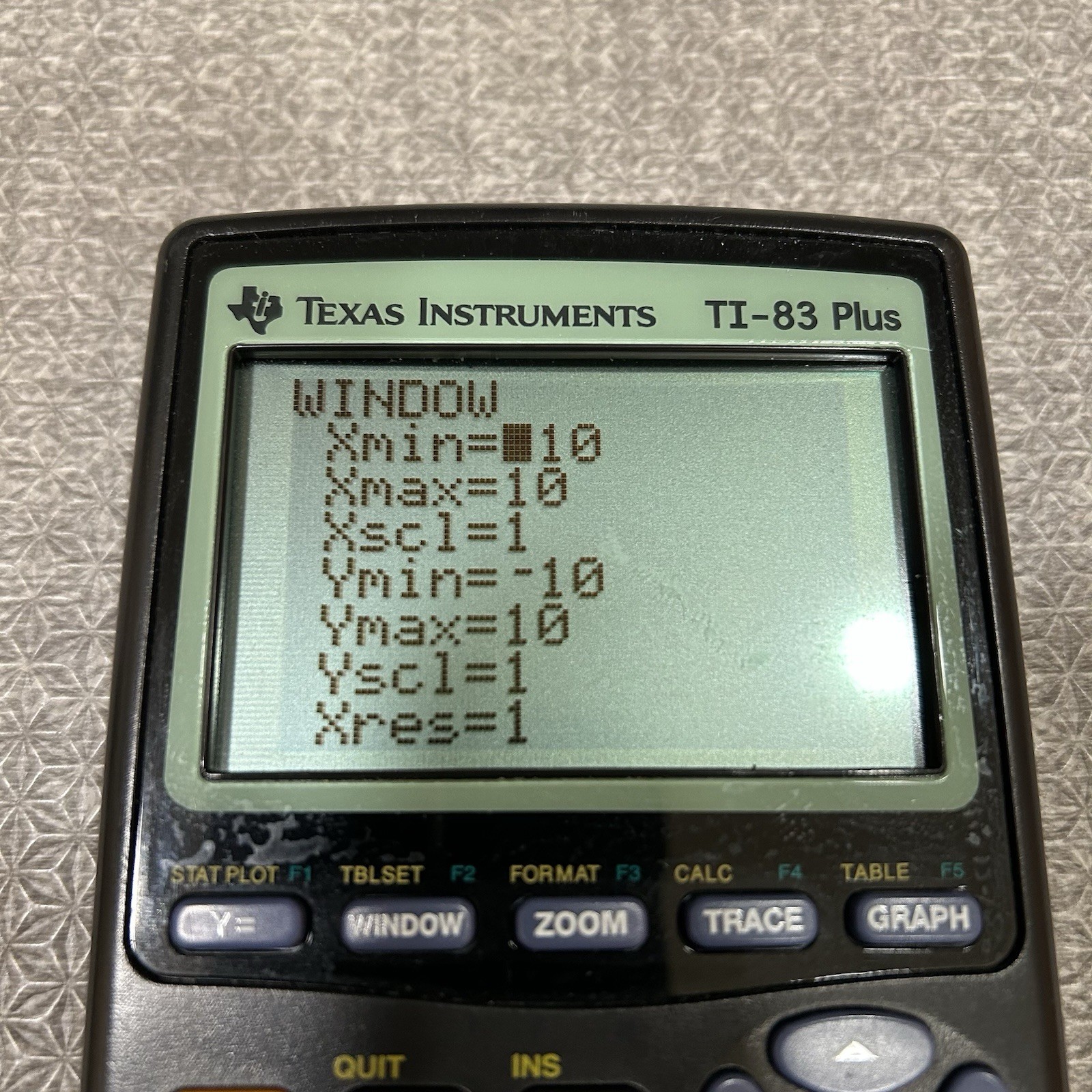 Texas Instruments TI-83 Plus Graphing Calculator w/ Cover TESTED WORKING