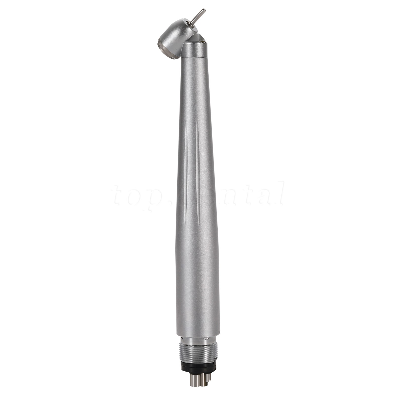 LED Dental Surgical Handpiece 45 Degree High Speed Turbine 4 Hole Rare Exhaust