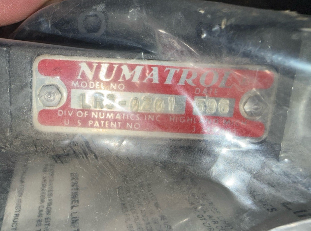 Numatrol LR3-0201 Sentinel Line 3-Way Pneumatic Limit Valve NOS Sealed