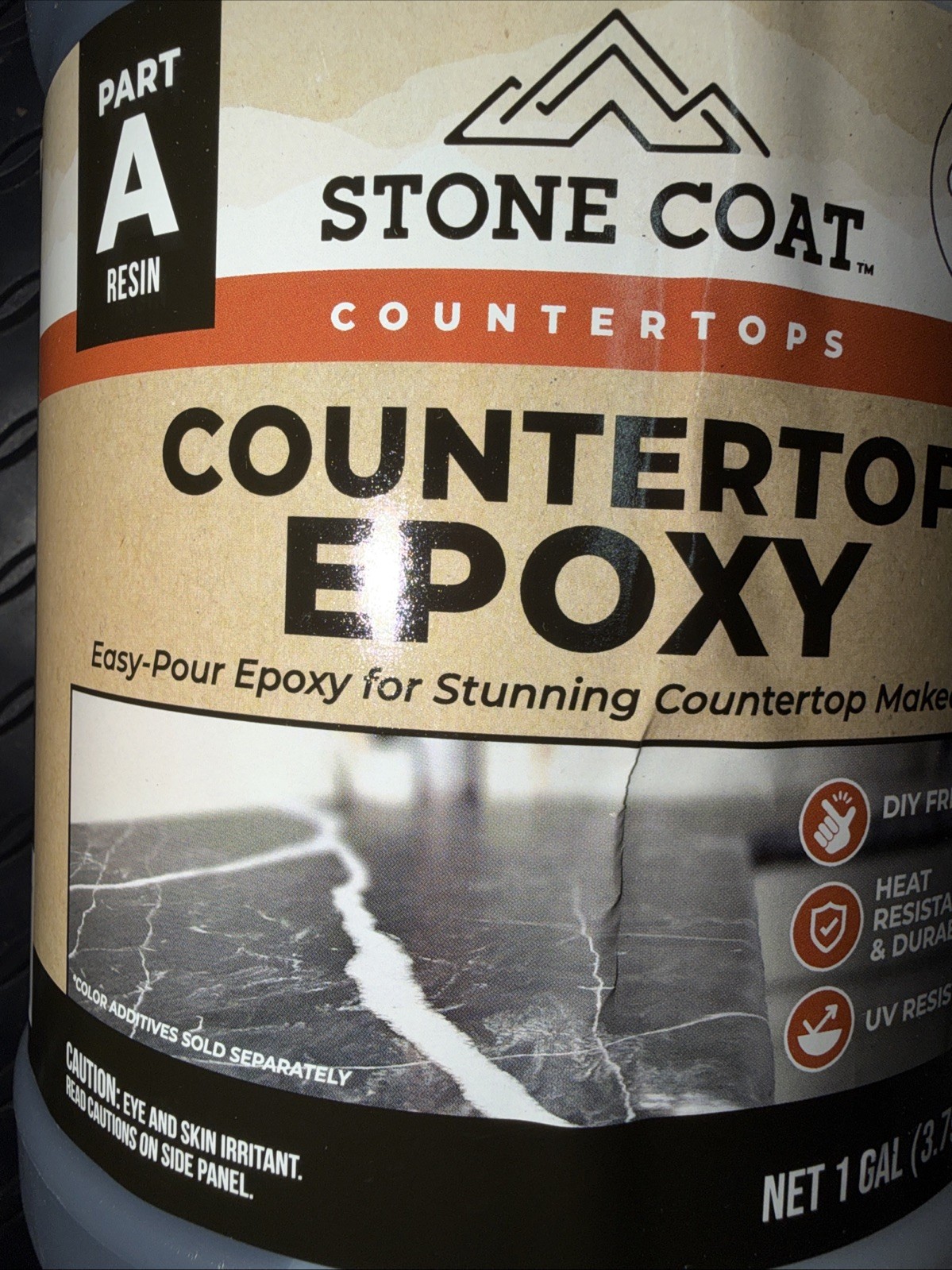 Stone Coat Countertops Epoxy Resin Part A Clear 1 Gallon***FAST FREE SHIPPING***