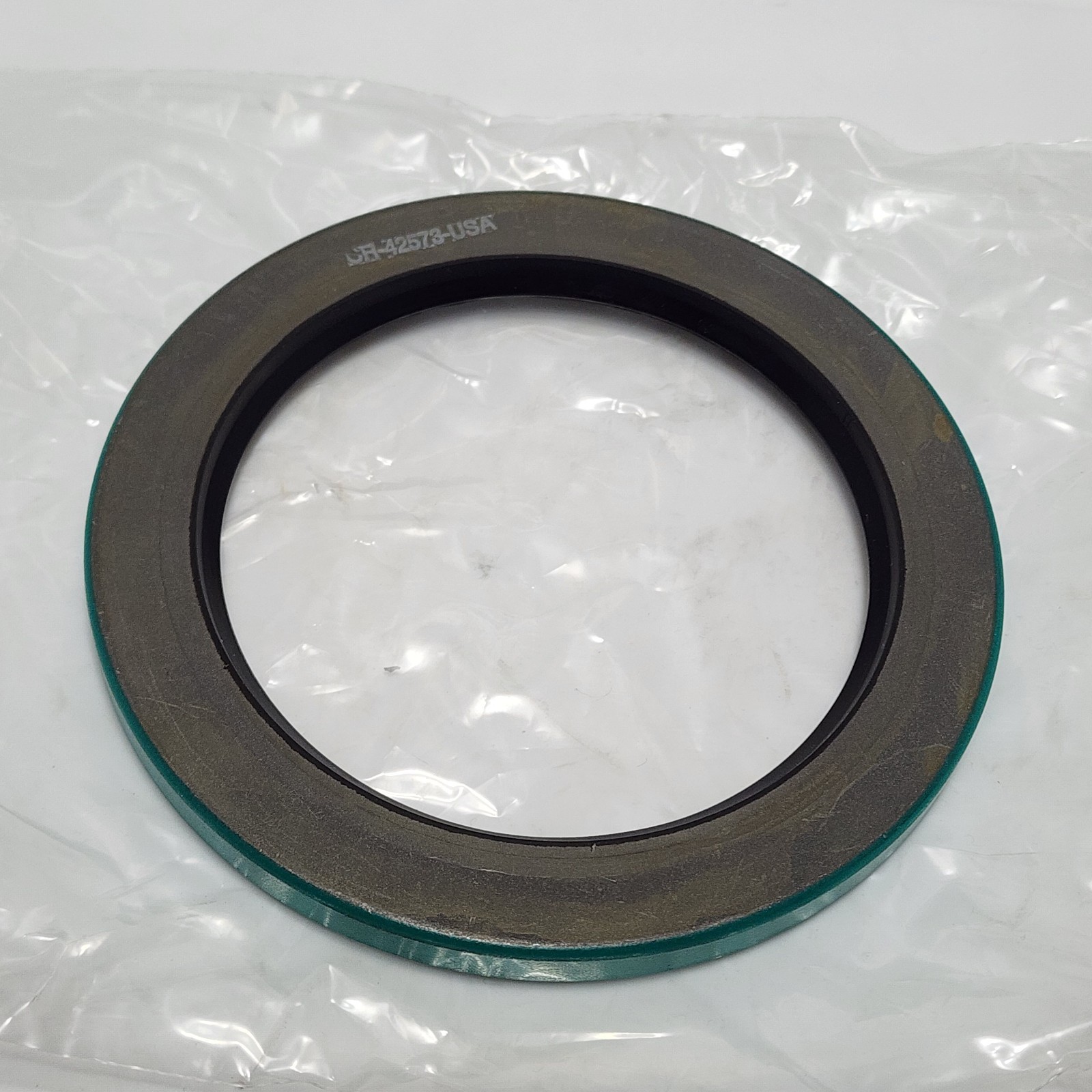 SKF 42573 Seal Single Lip Oil Seal – Solid, 4.250 in Shaft Dia .751 in OD, 0.