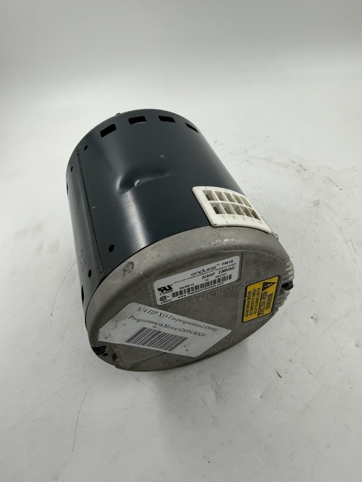 Genteq X13 FM18 5SME39NXL014A Blower Motor 3/4HP 230V 1050 RPM CCWLE used ❄️🔥