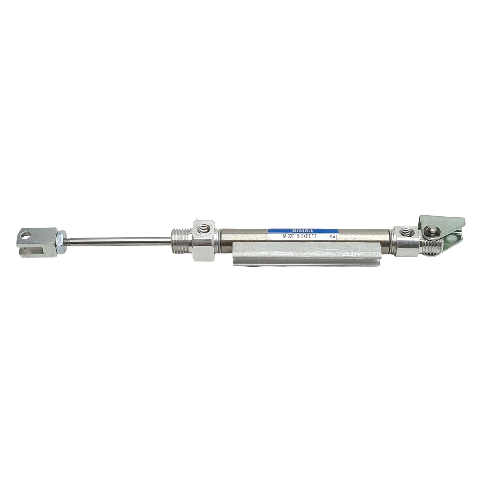 Bimba M-0071.5DXPET2 Pneumatic Cylinder, ø5/16in Bore, 1-1/2in Stroke, UNF0.190