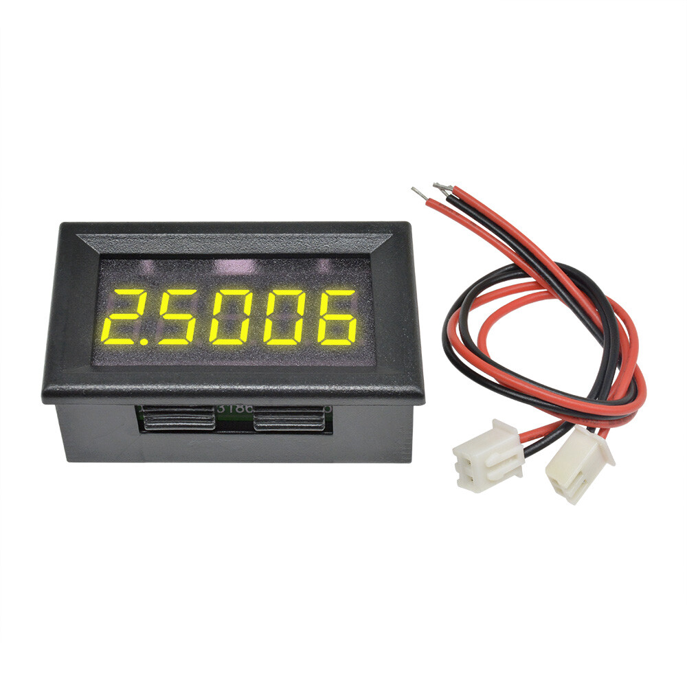 DC 0-4.3000-33.000V 5 Digit LED Digital Voltage Panel Meter Voltmeter 4 Color