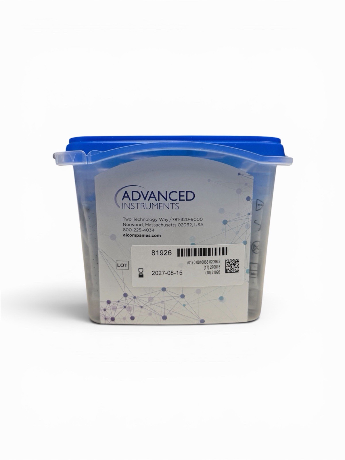 Advanced Instruments Palladox Catalyst 40 Disposable Sachets For Anoxomat System