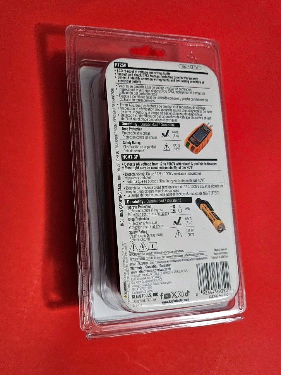 Klein Tools (RT250KIT) Premium Electrical Test Kit