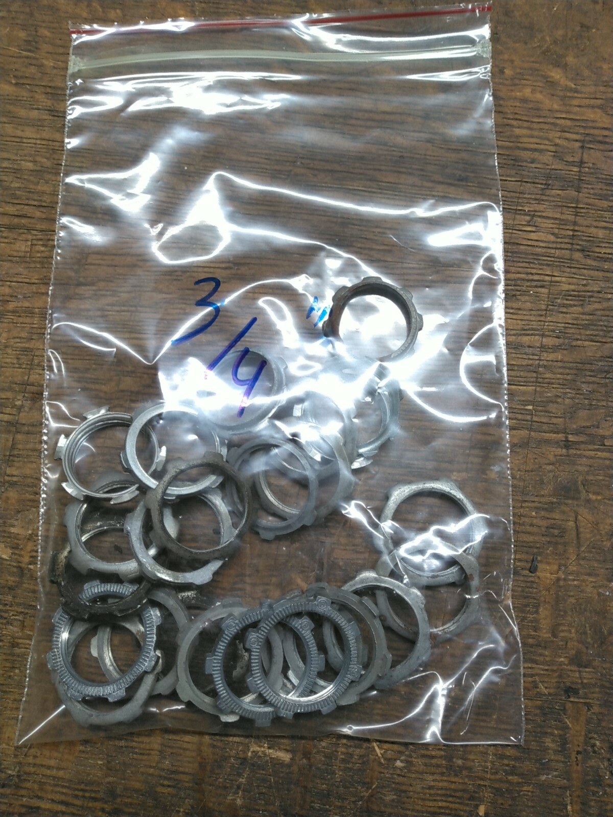 (Lot of 25) 3/4″ Conduit Lock Nuts, All good condition