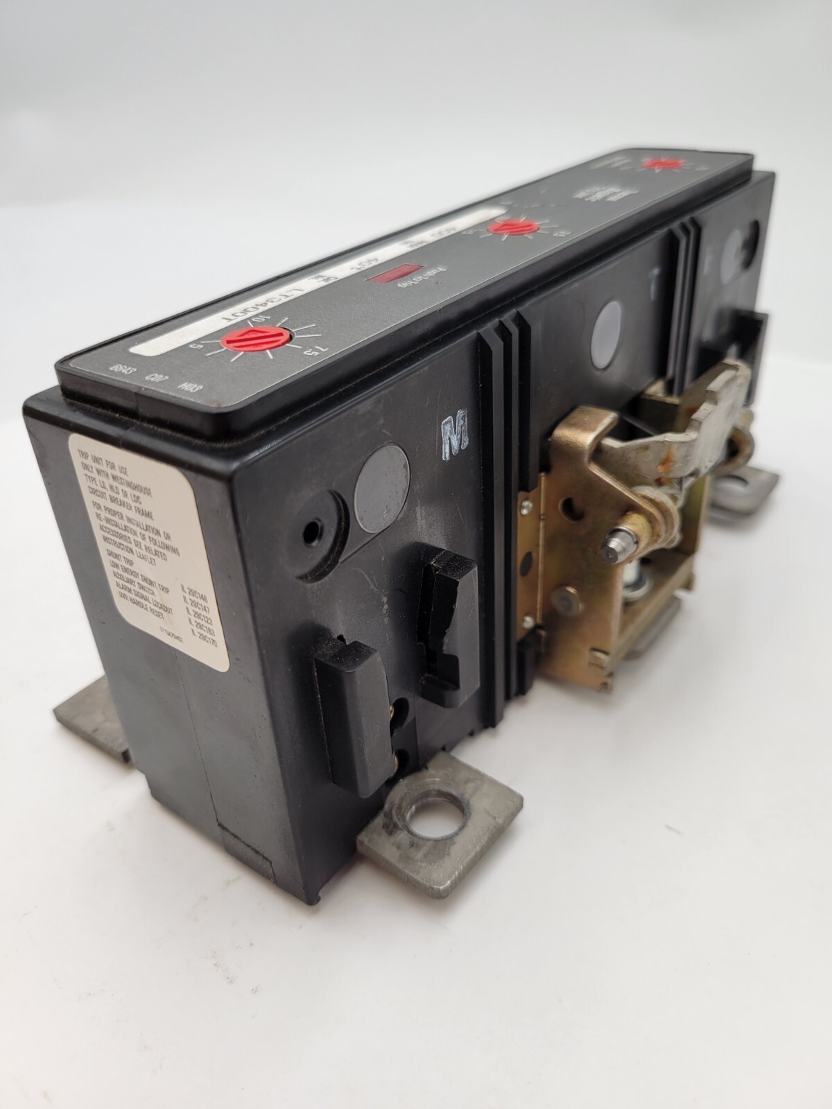 Cutler-Hammer LT3400T Thermal Magnetic Trip Unit Plug-In Mount 400A 600V 3P