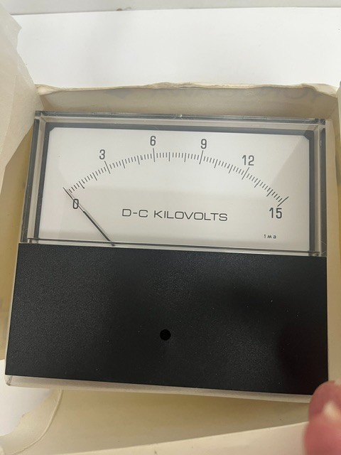 YOKOGAWA Horizon 251400FAFA1AAJ PANEL METER 0-15 DC KILOVOLTS, NOS