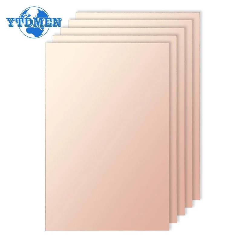 5PCS Single Sided Printed PCB FR4 Copper Clad Laminate Circuit Board DIY PCB US