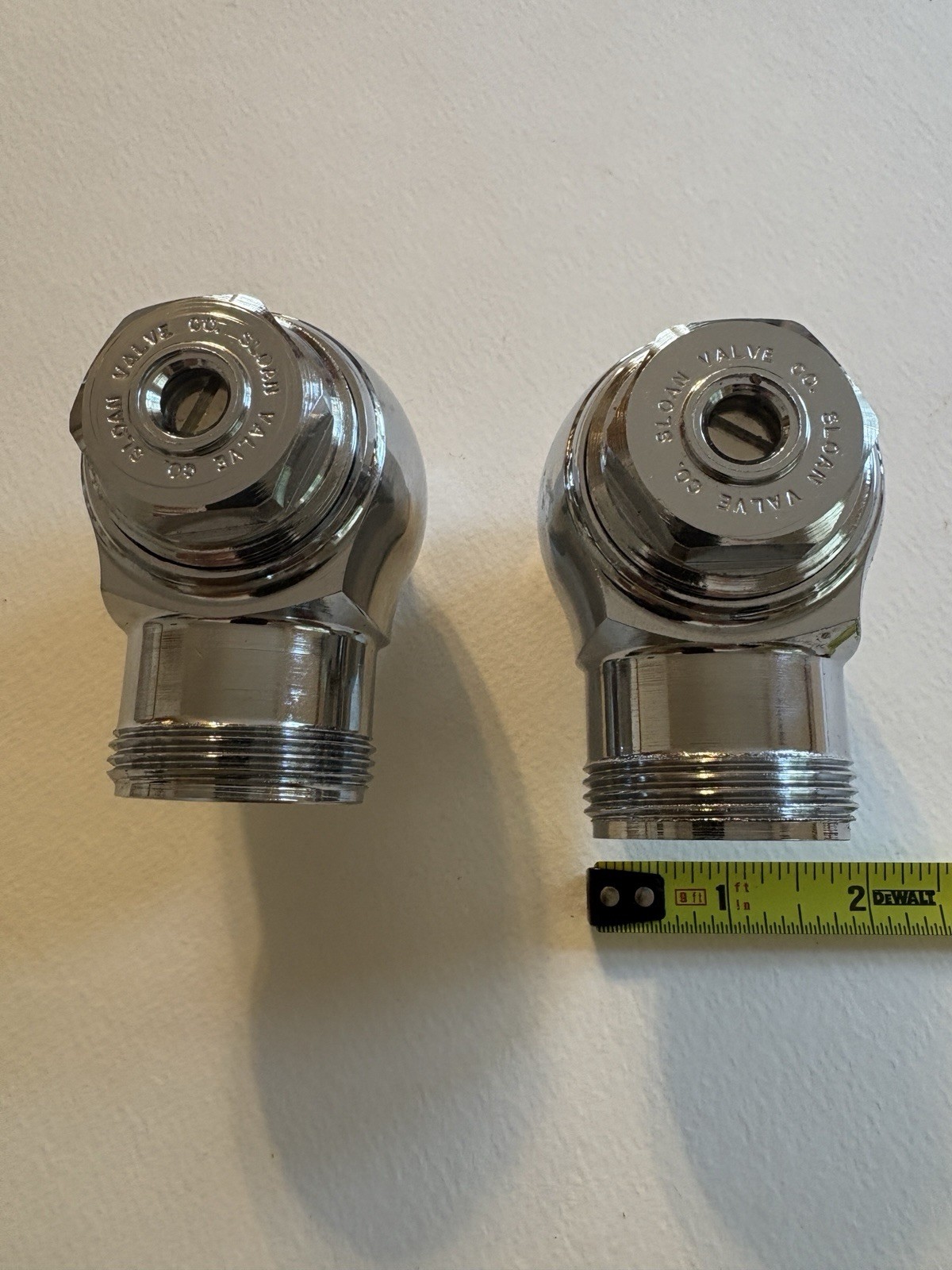 SLOAN 0388000 H-700-A , 1″, (LOT OF 2) Adjustable Screw Driver Control Stop