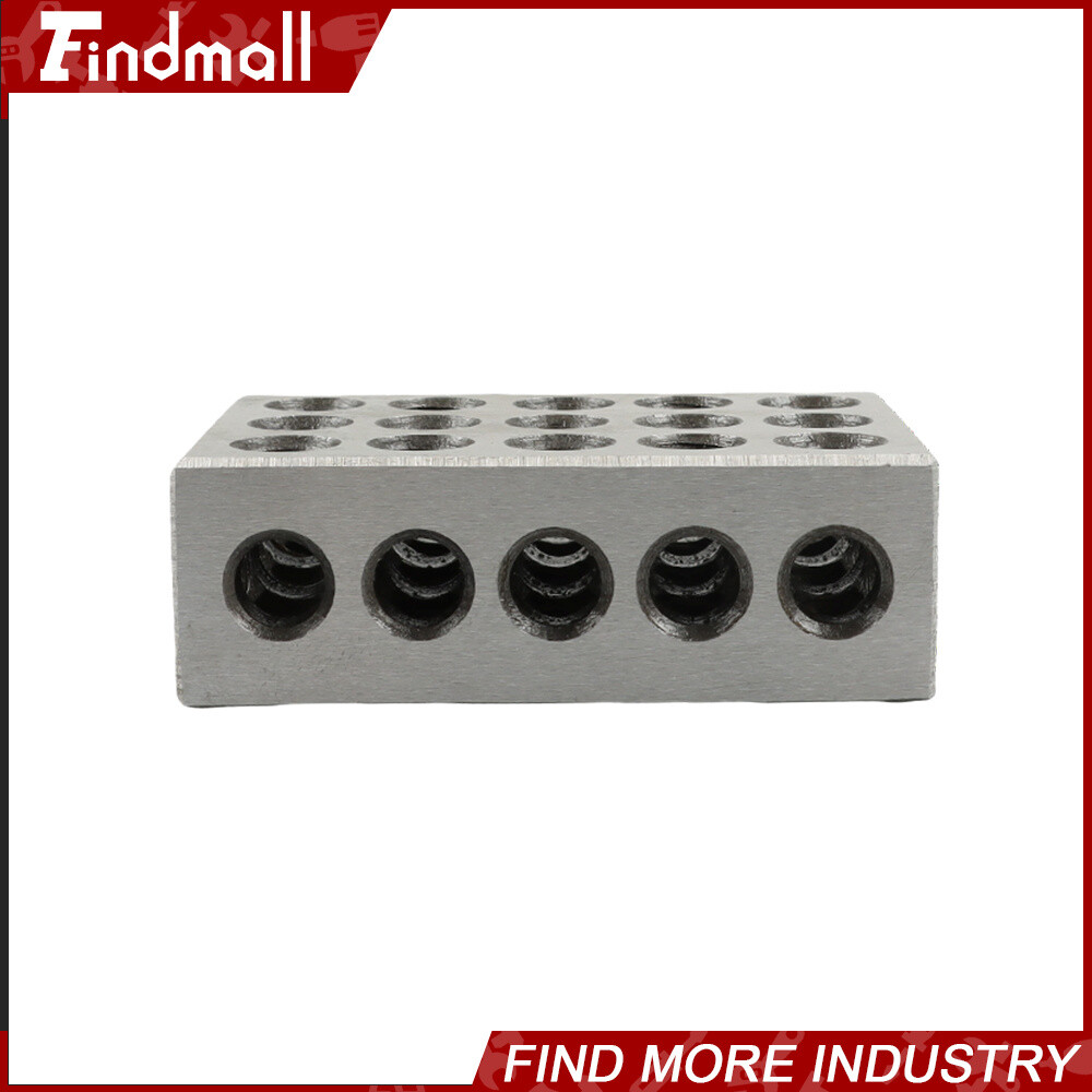 5 MATCHED PAIRS ULTRA PRECISION 1-2-3 BLOCKS 23 HOLES .0001″ MACHINIST 123