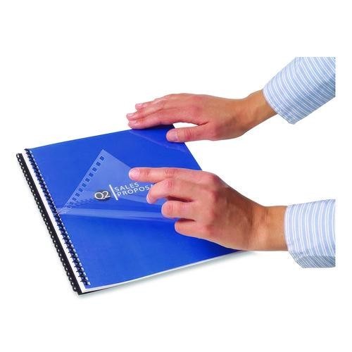 GBC CombBind Pre-Punched Paper, 19-Hole, 92 Bright, 8.5 x 11, Unruled, 500/Ream