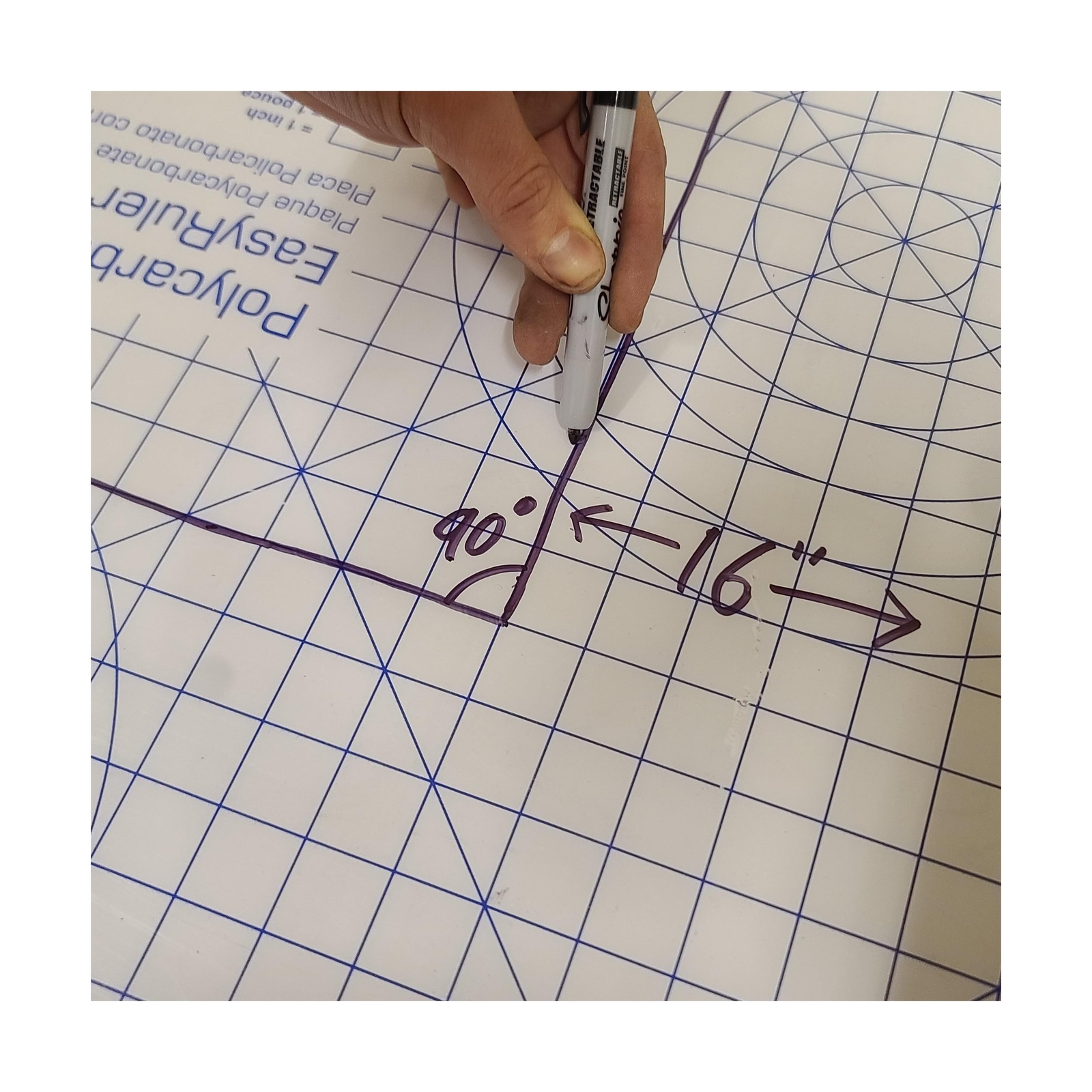 Polycarbonate Plastic Sheet 40″ x 48″ X 0.177″ (3/16″) Exact with EasyRuler F…