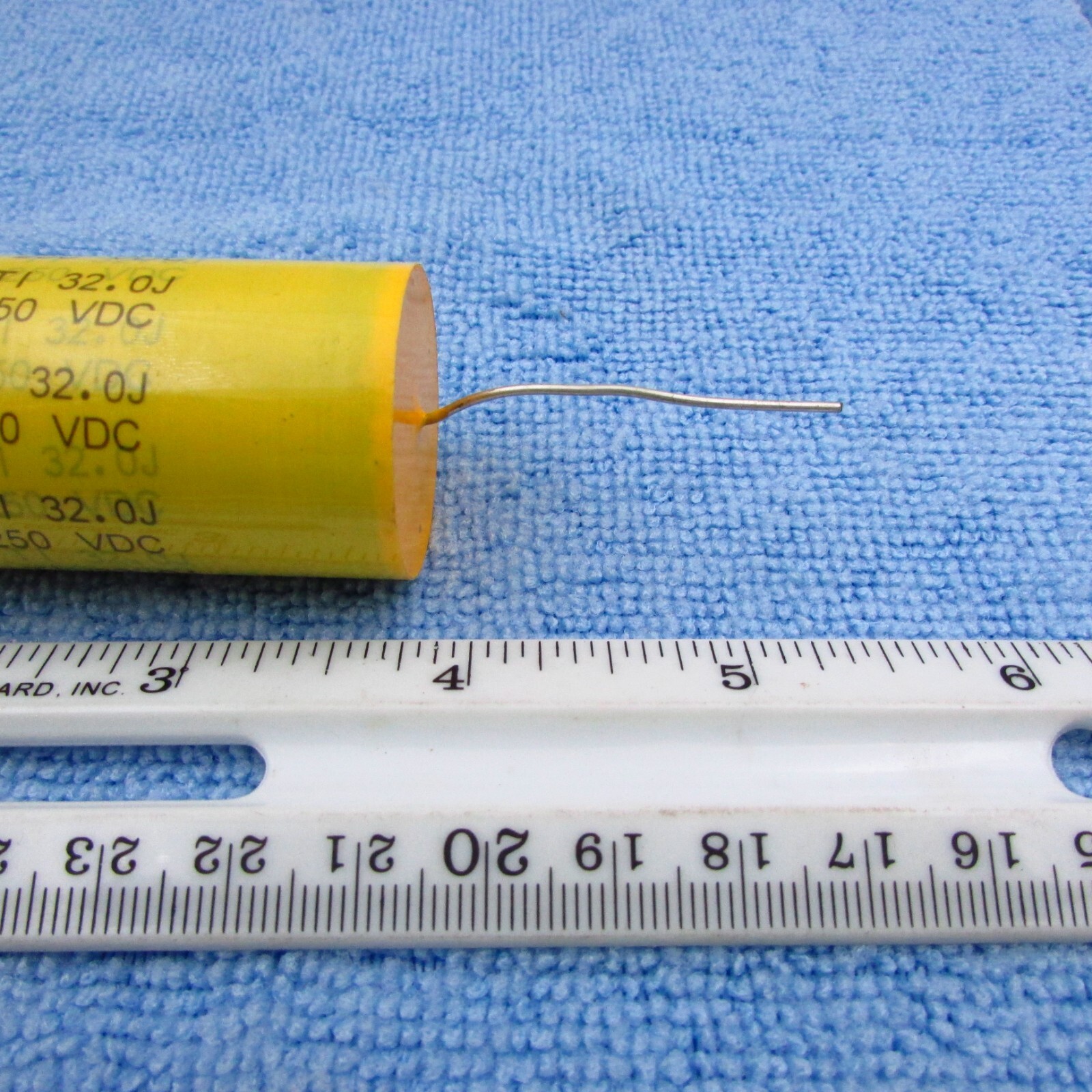 Qty 1 32uF 250V Axial Film Speaker Crossover Subwoofer TMEF Capacitor