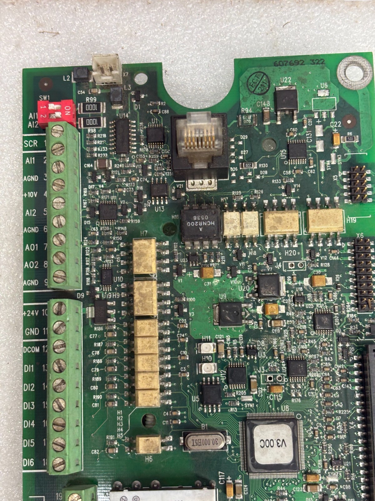 ABB SMIO-01C CONTROL BOARD