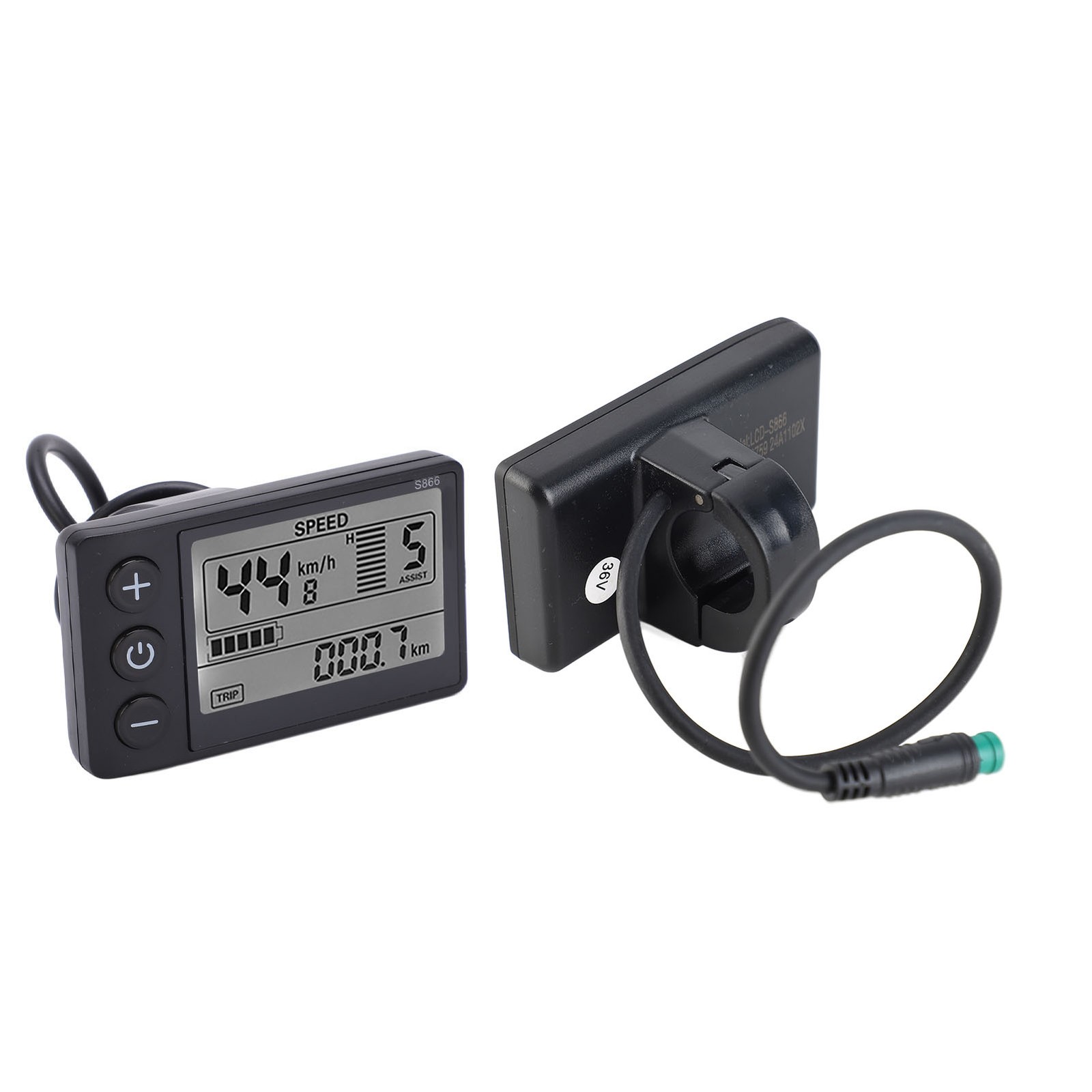 Electric Cycle S866 LCD Display Meter 24V 36V 48V Control Panel With Water XSKK