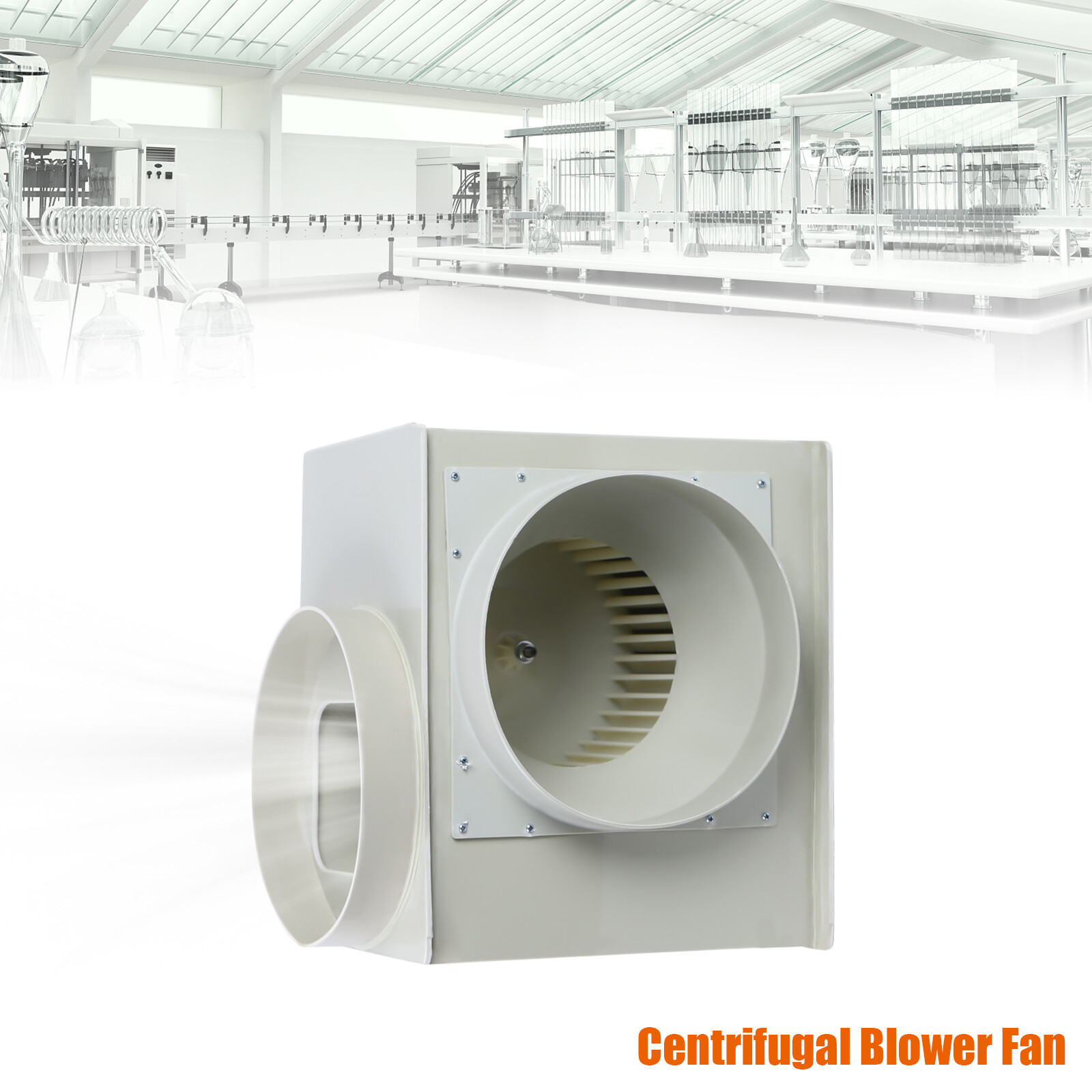 LXFJ-250 Extractor Fan Lab Centrifugal Fume Hood Venting Blower 300W 1450R/min