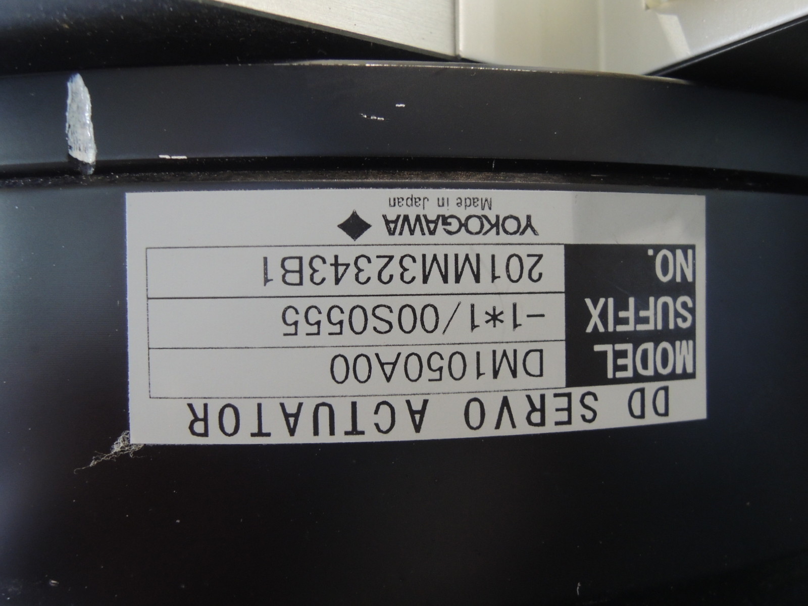 YOKOGAWA DYNASERV DD SERVO ACTUATOR SD1050A02 & DM1050A00 & Cable /Free Shipping