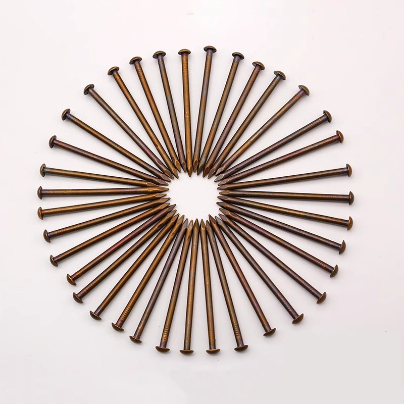 Brass Small Mini Round Head Nail Tack Diameter 1.2mm – 2.8mm Length 8mm – 55mm