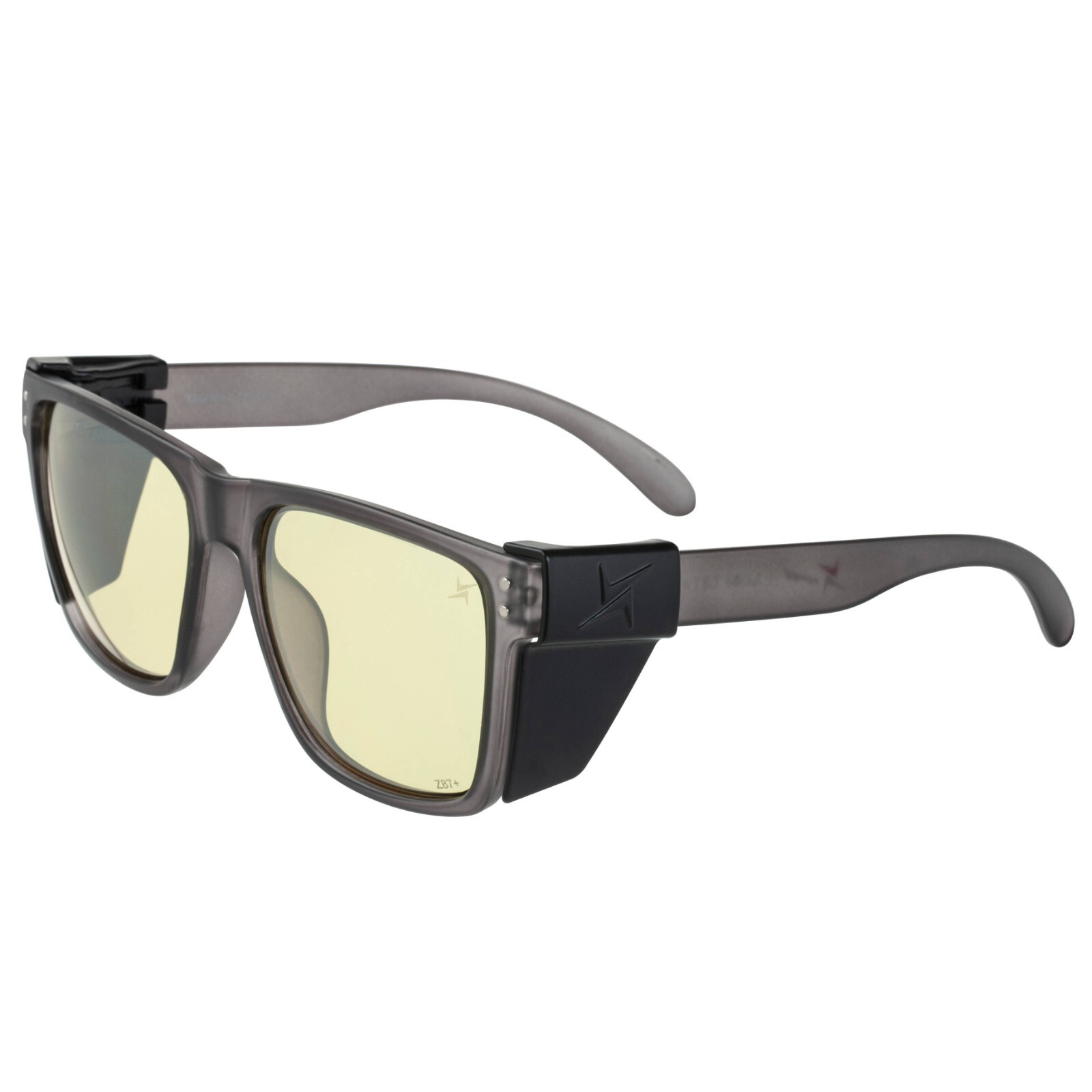 X Power ANSI Z87+ Weekenders XL Safety Sunglasses and Side Shield Combo, UV 400