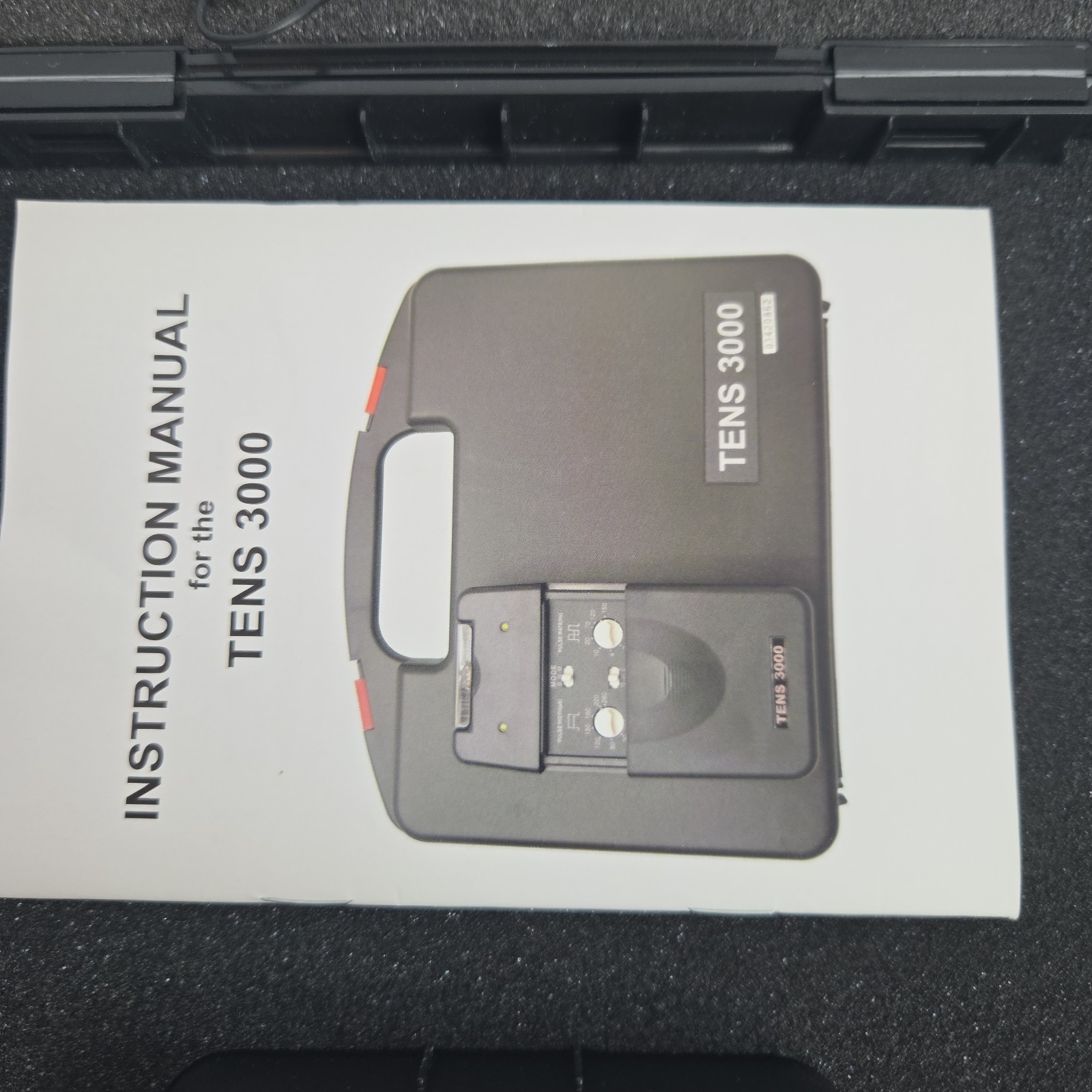 Roscoe Medical TENS 3000 TENS Unit 2-Channel Handheld Muscle Stimulator
